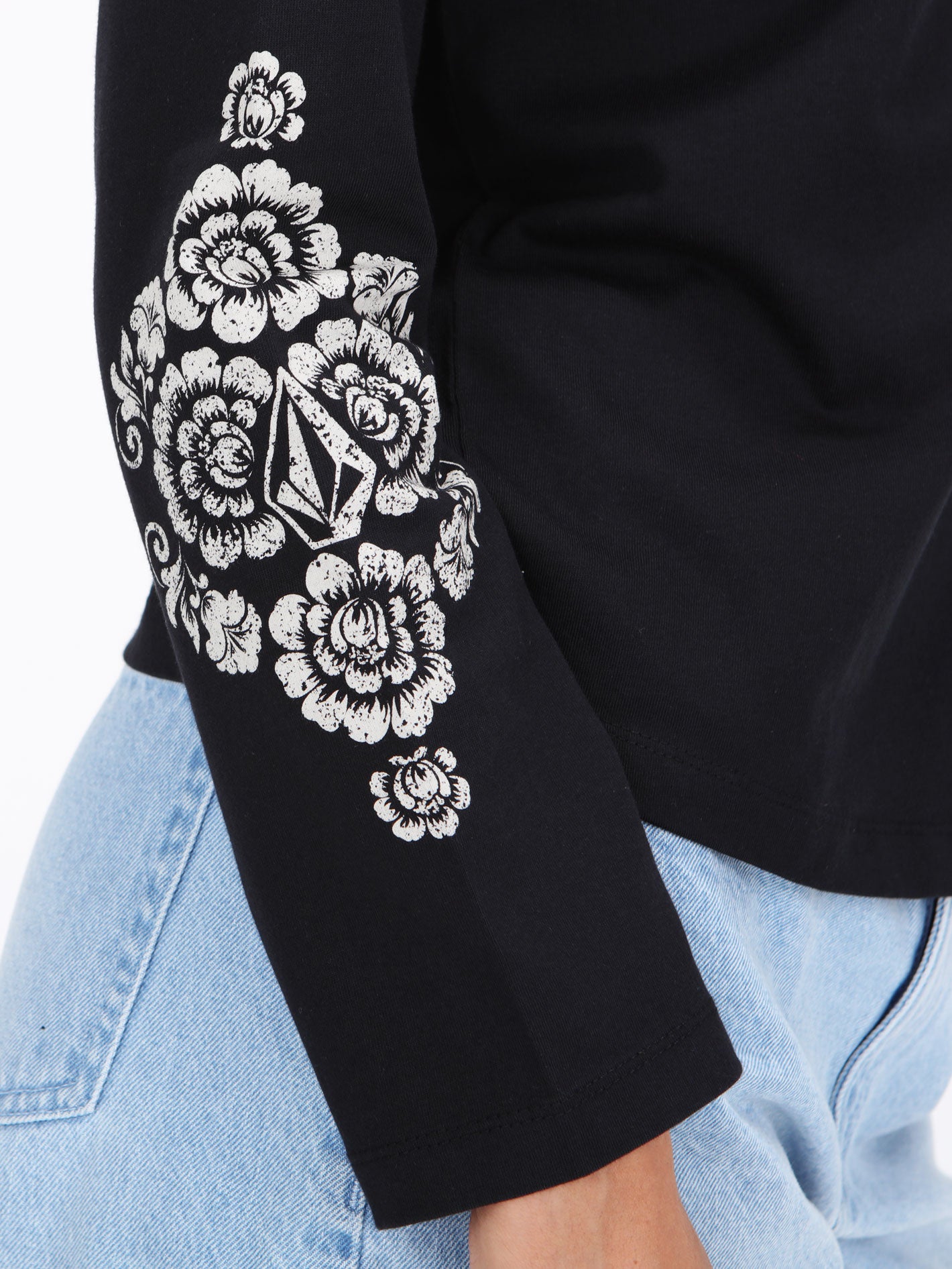 Volcom Its A Trad Long Sleeve Top - Black