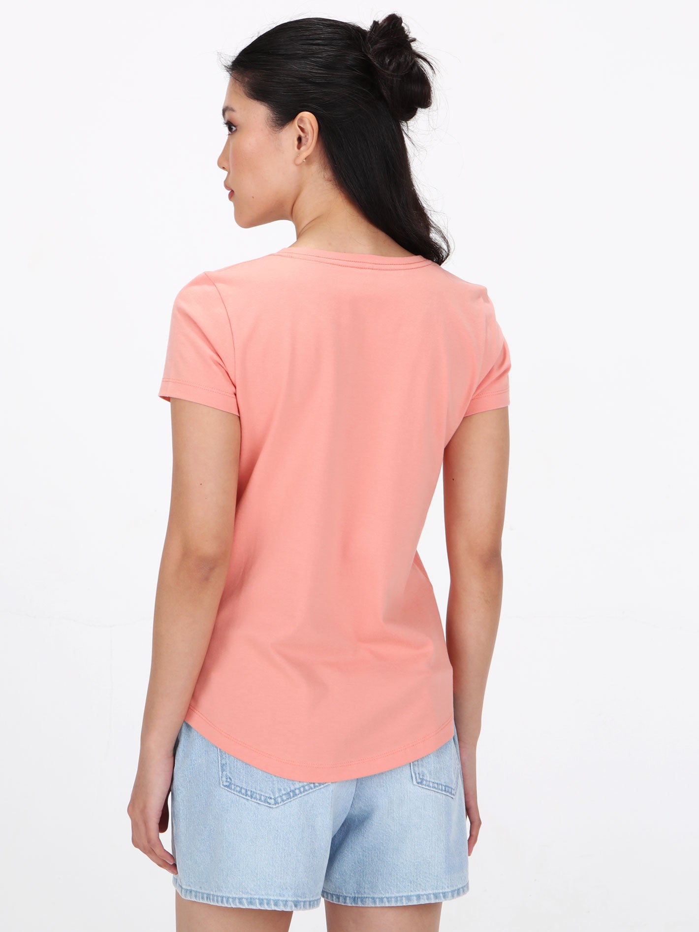 Volcom Split Solid Tee - Blossom