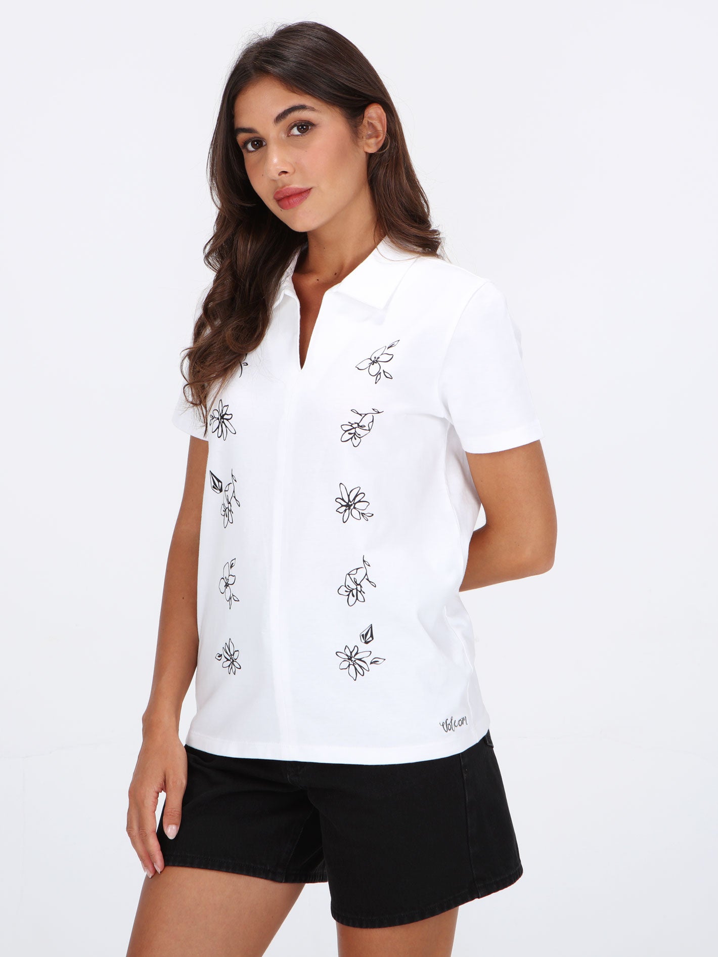 Volcom Good Side Polo - White