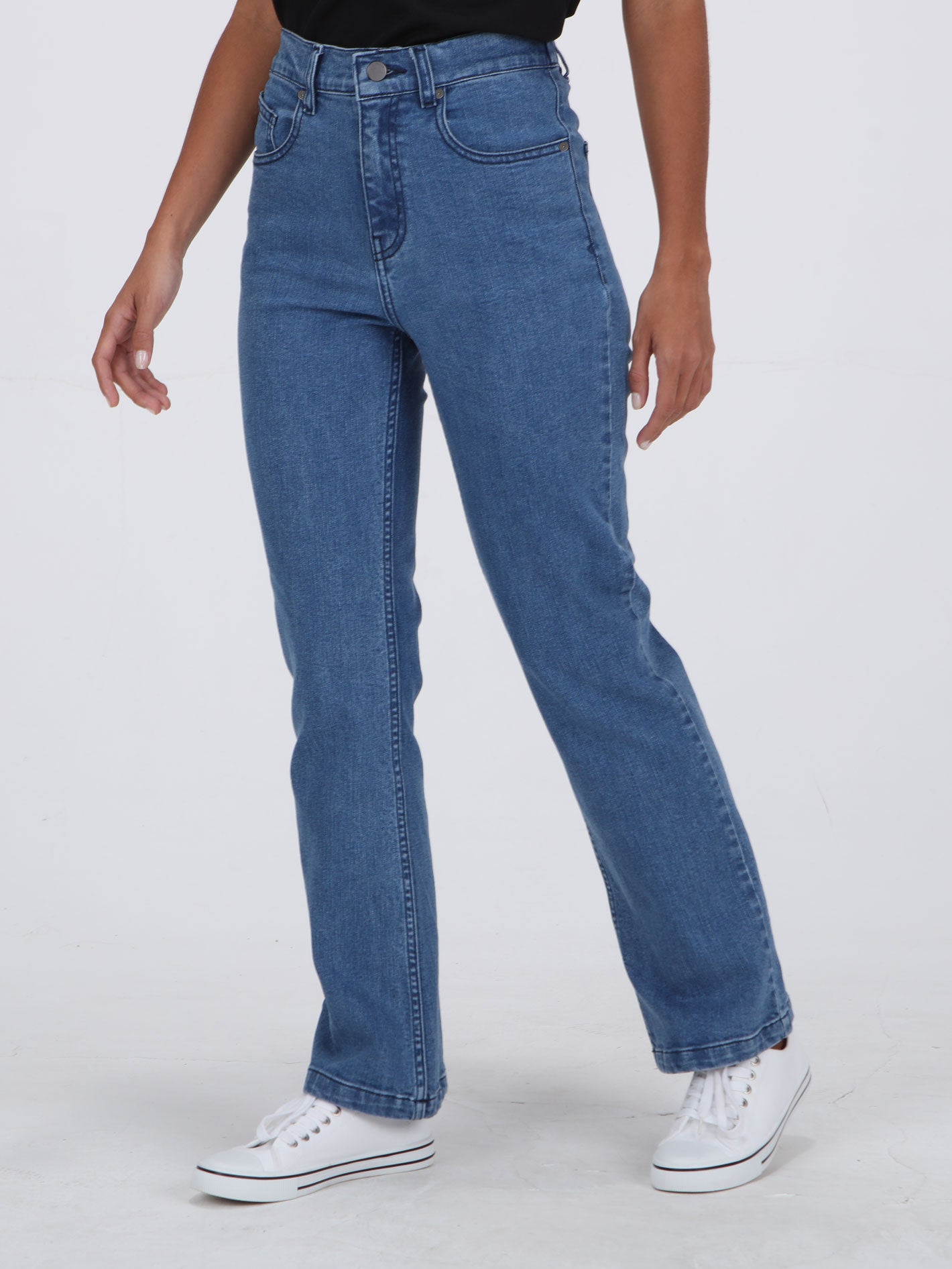 Volcom Rubberback Jeans - Service Blue