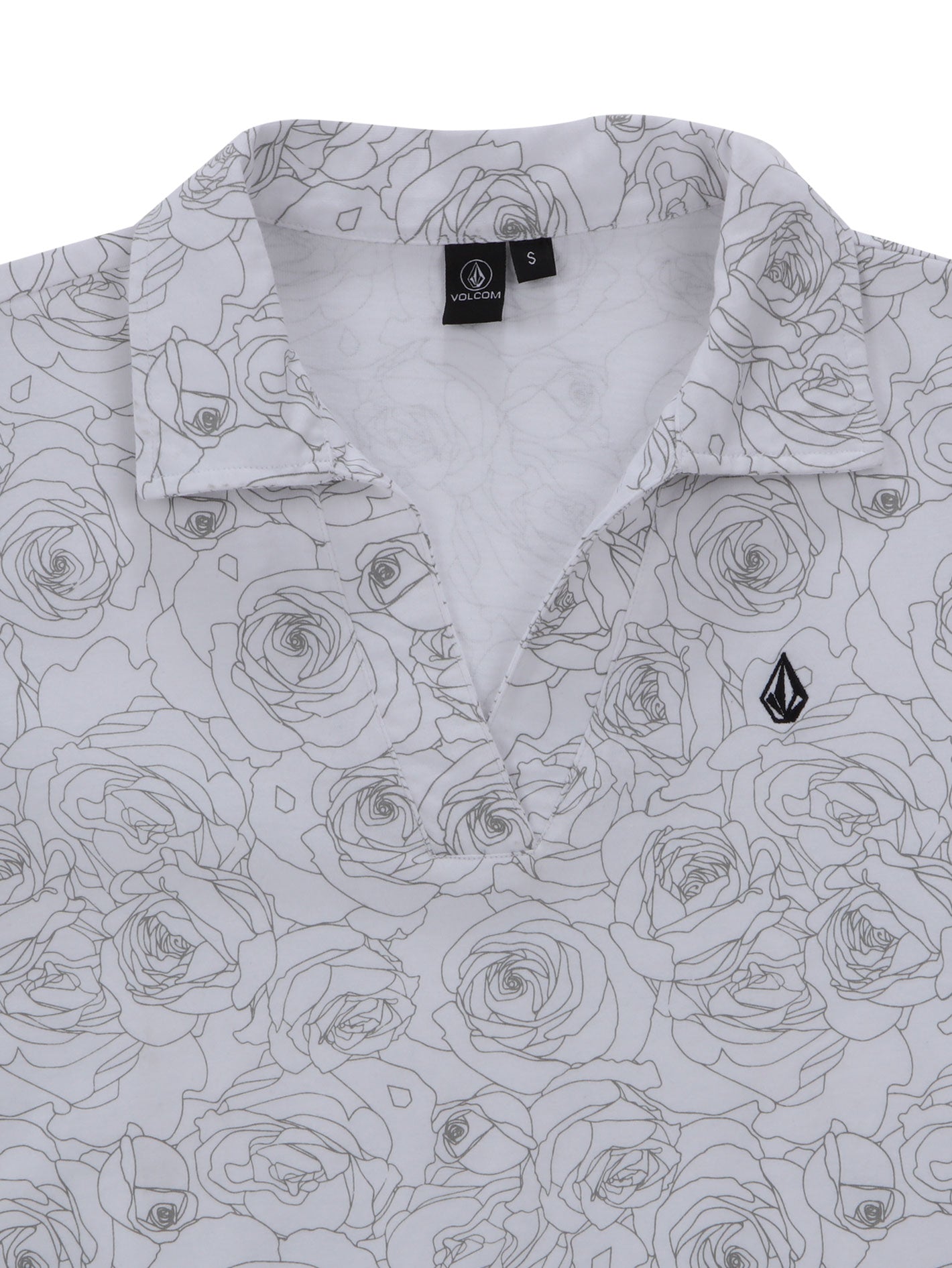 Volcom Stone And Roses Polo - White
