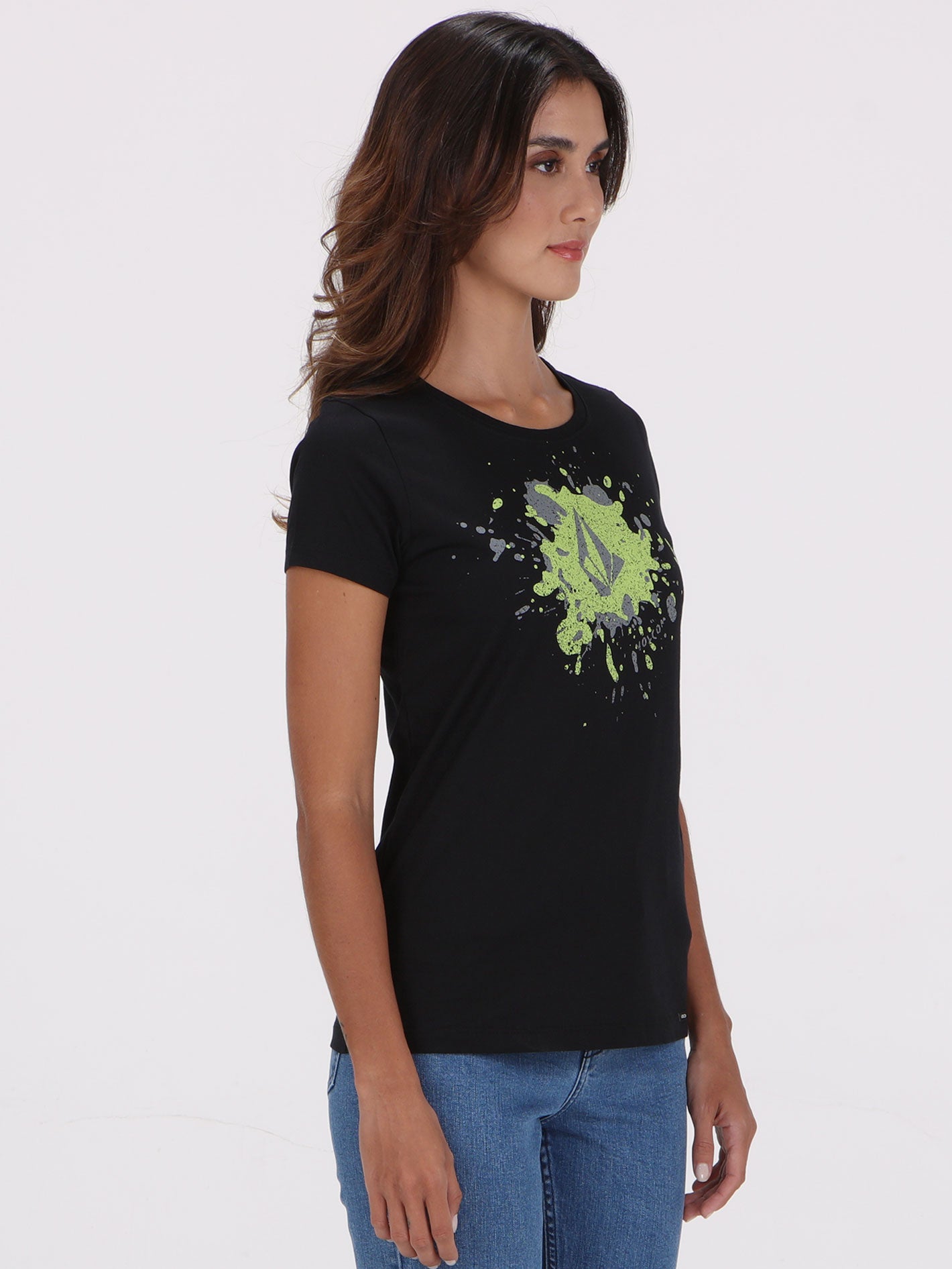 Volcom Splash Stone Tee - Black