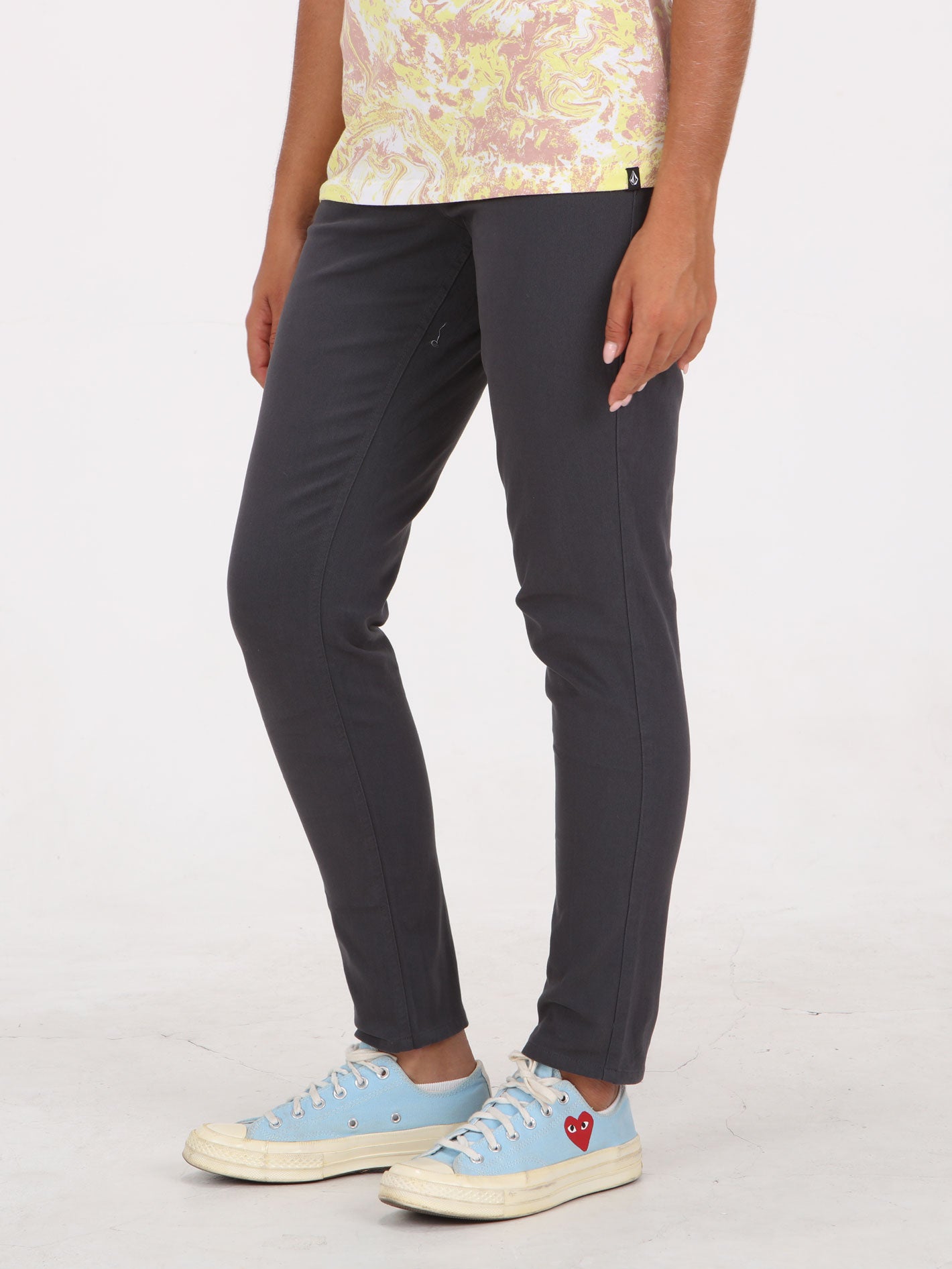 Volcom Truly Liberator Pant - Charcoal