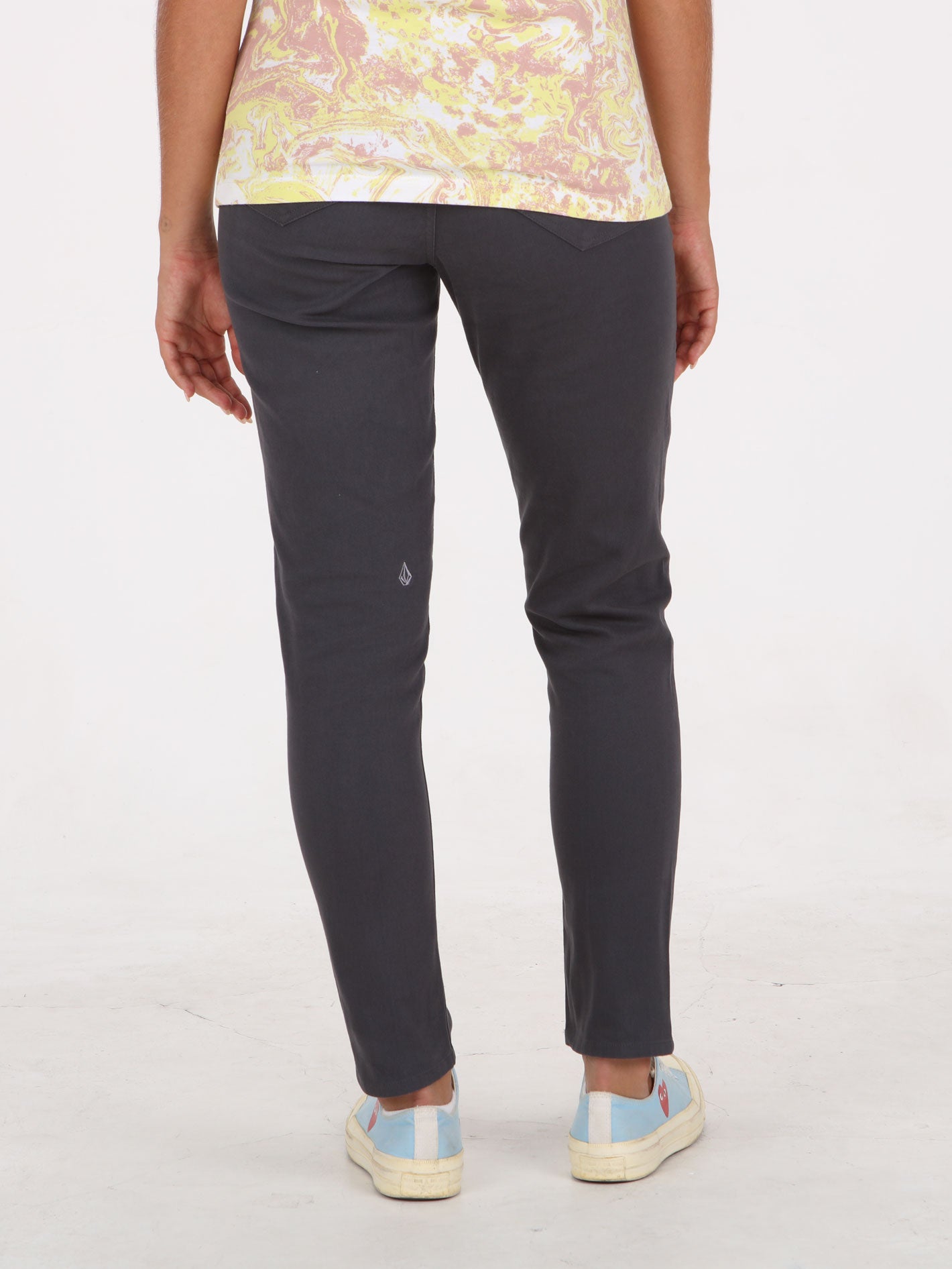 Volcom Truly Liberator Pant - Charcoal