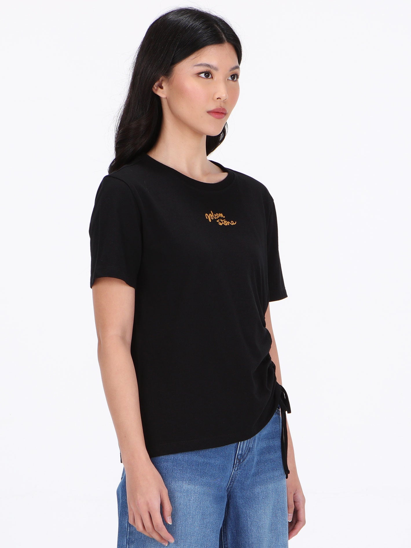Volcom In Between Short Sleeve Top - Black