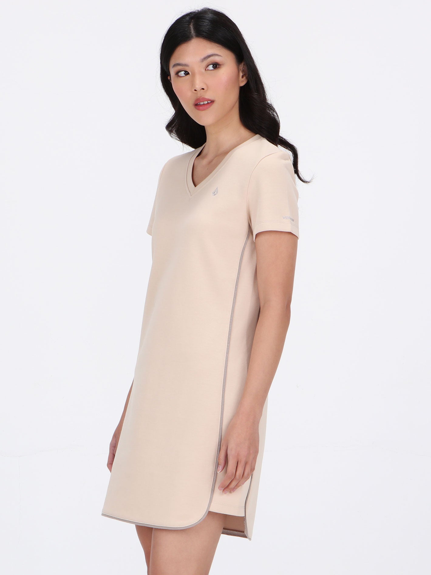 Volcom Pipe Up Dress - Beige