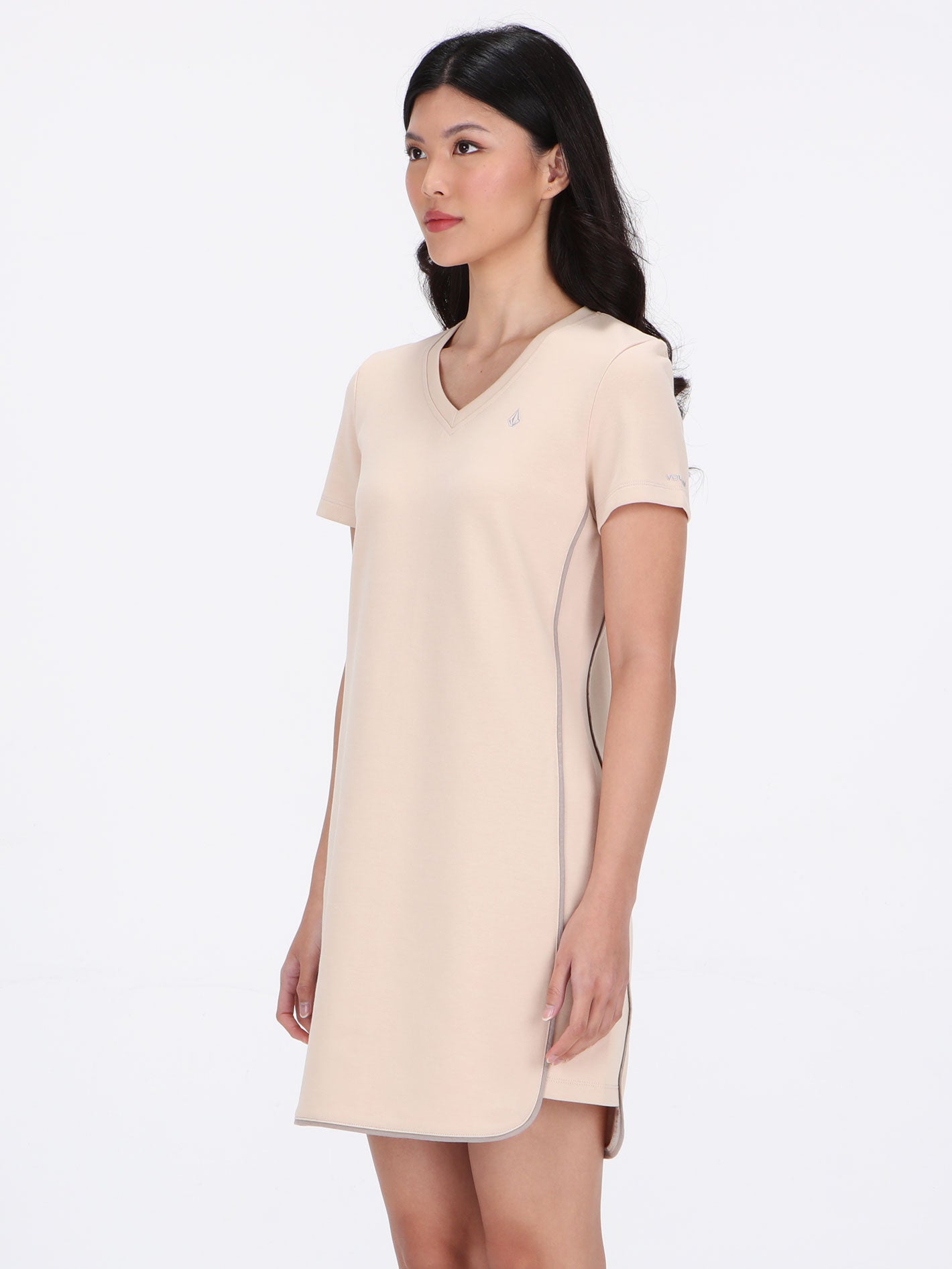 Volcom Pipe Up Dress - Beige