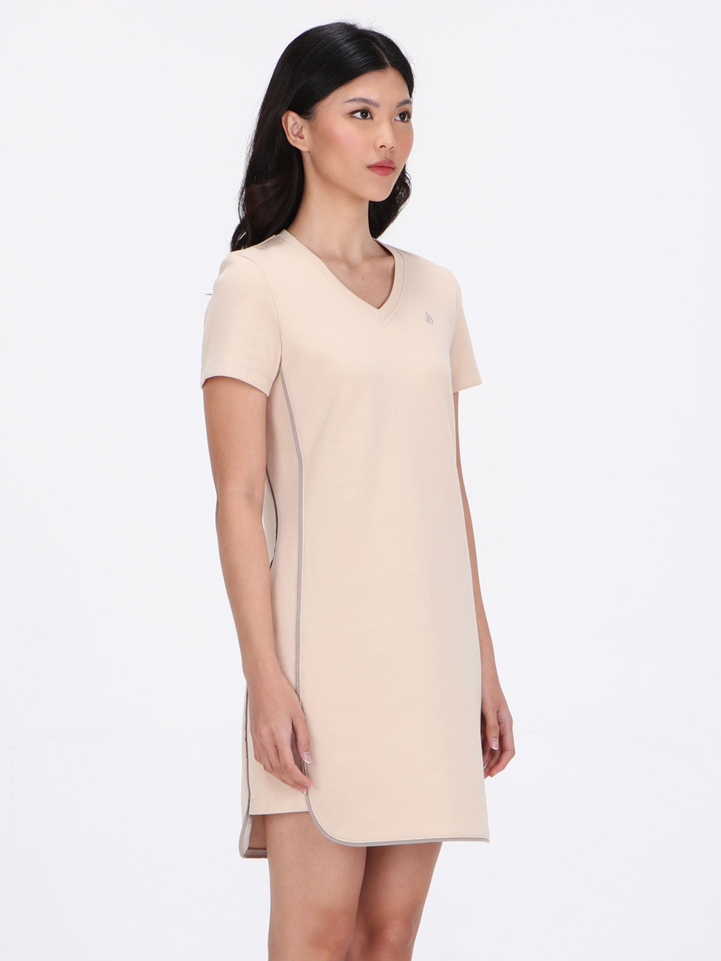 Volcom Pipe Up Dress - Beige
