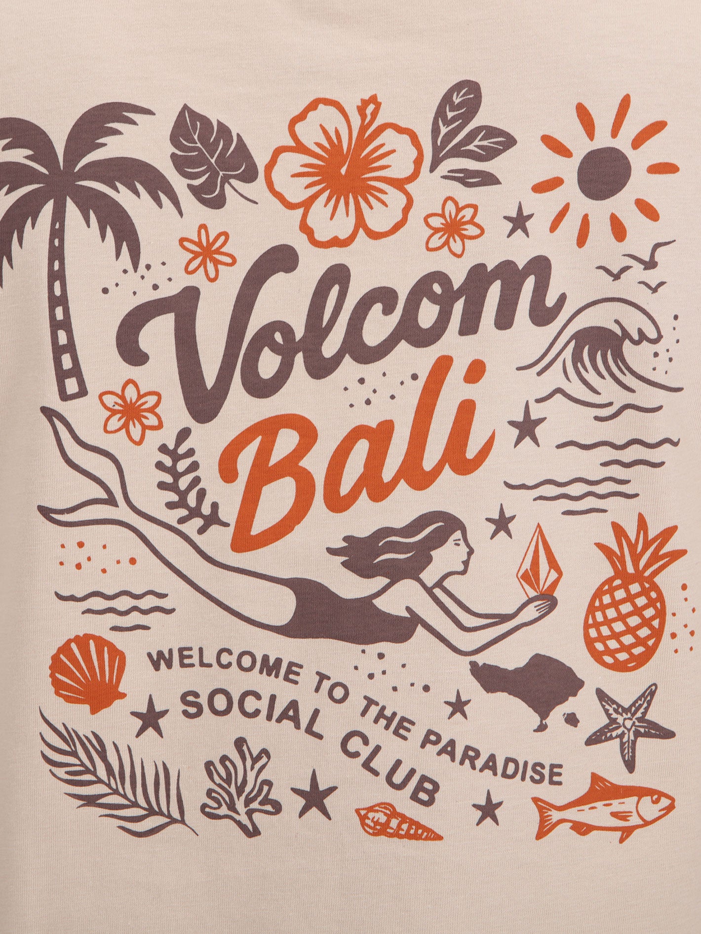 Volcom Paradise Tee - Beige