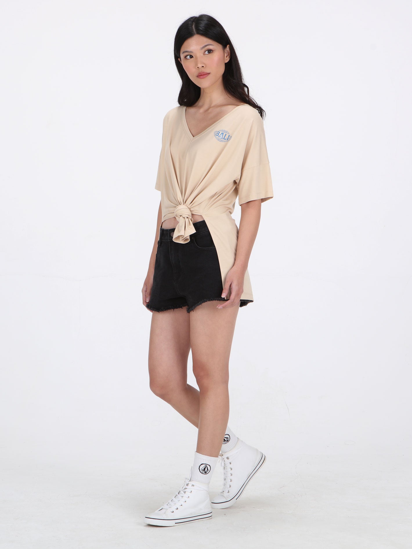 Volcom Ocean Eyes Tee - Beige