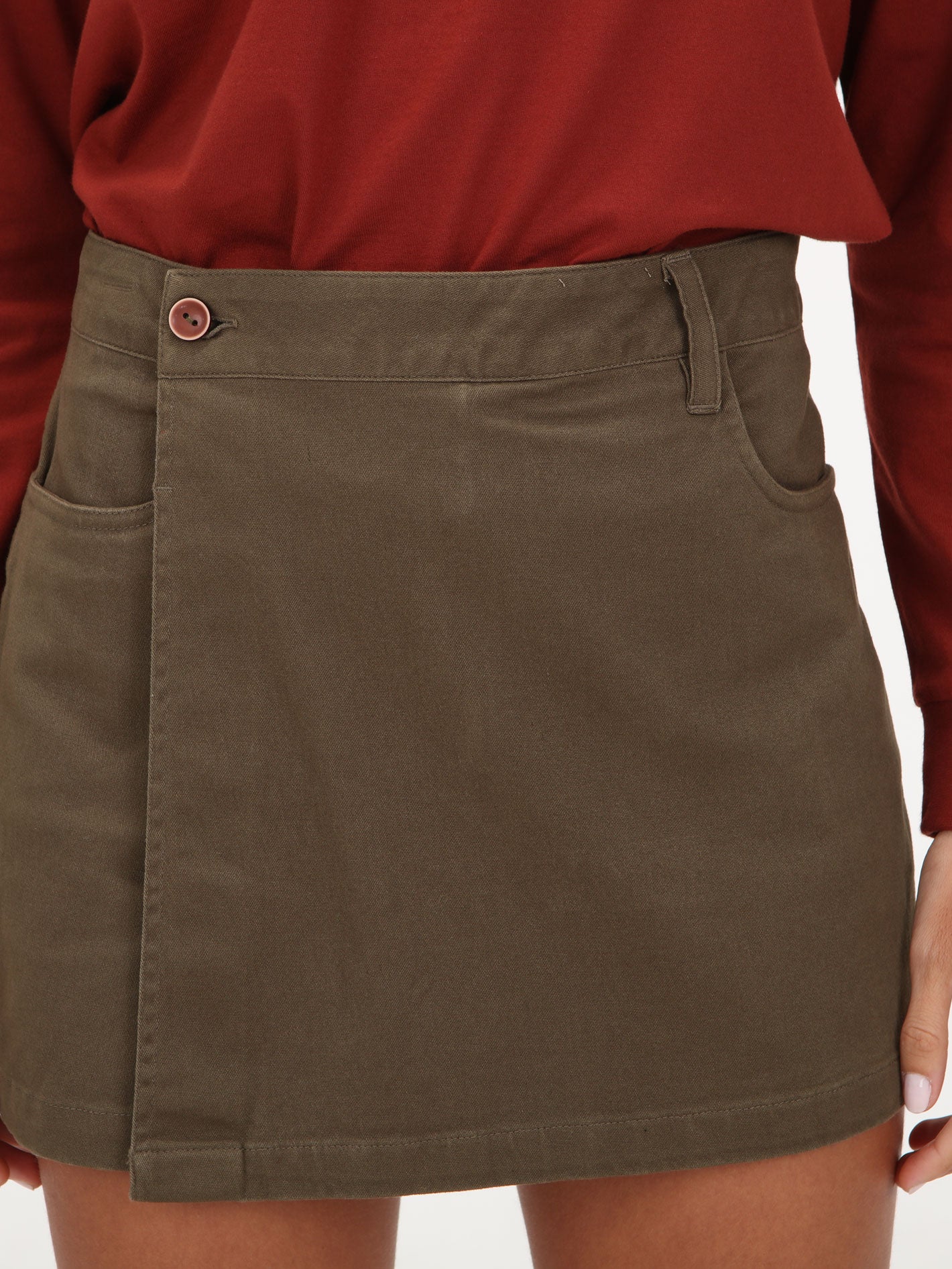 Volcom Stoney Skort Short - Army