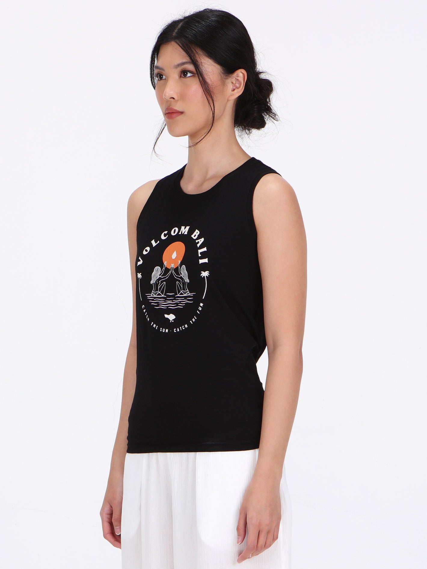 Volcom Funny Sunny Tank - Black