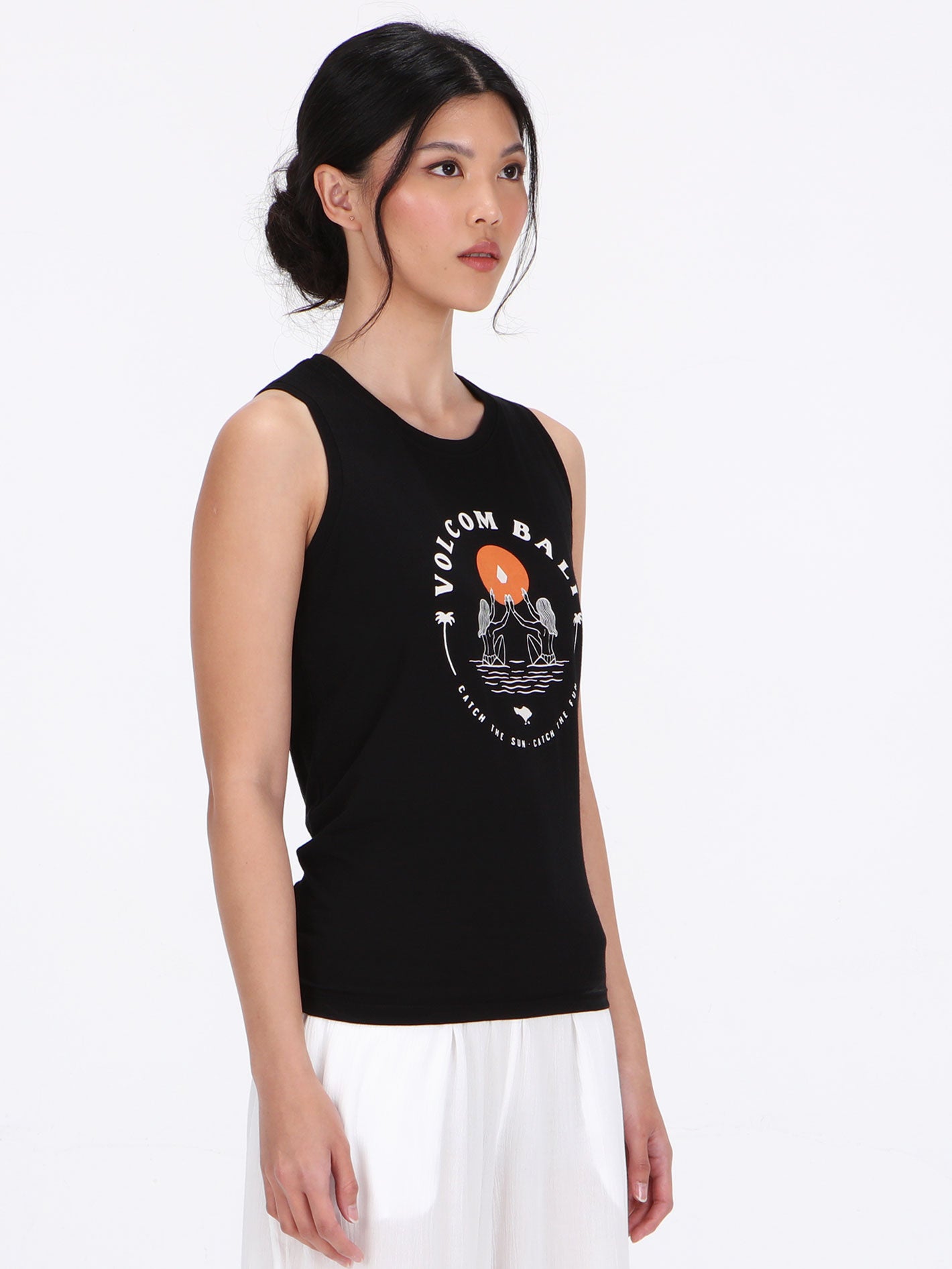 Volcom Funny Sunny Tank - Black