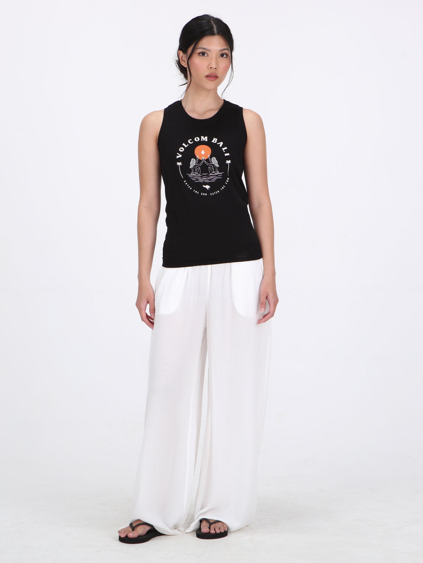 Volcom Funny Sunny Tank - Black