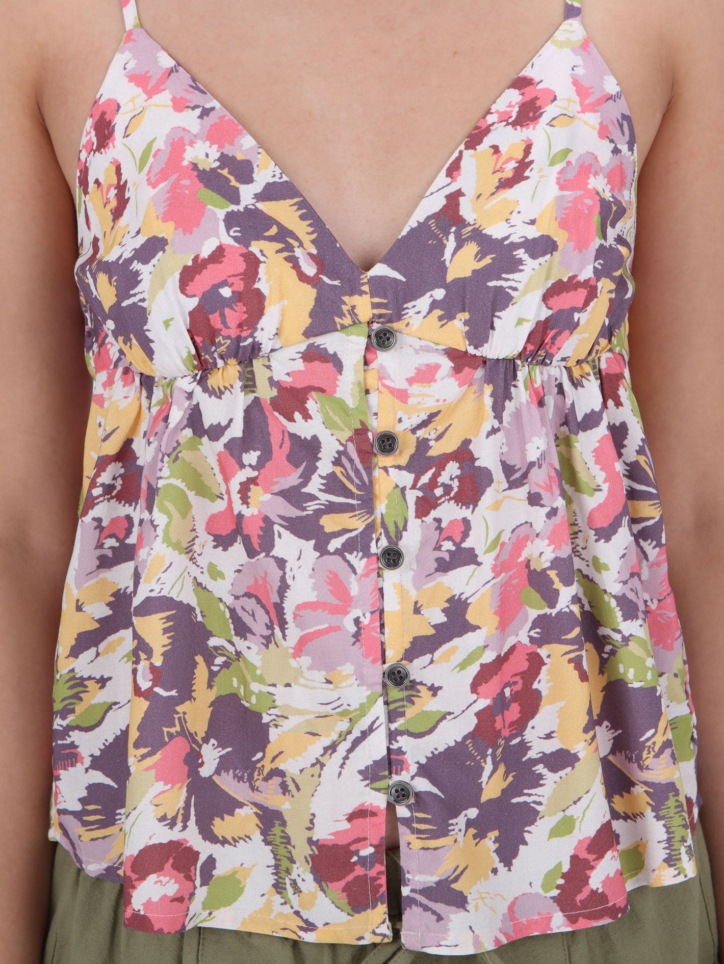 Volcom Bloombastic Cami Tank Top - Multi