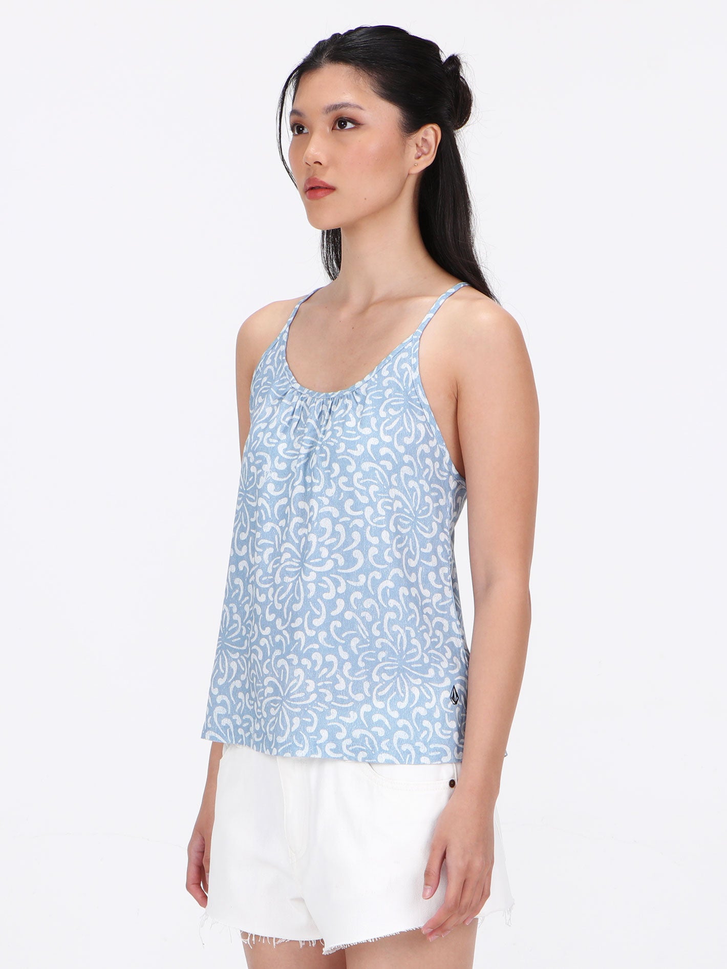 Volcom Sweet Talk Tank Top - Soft Blue