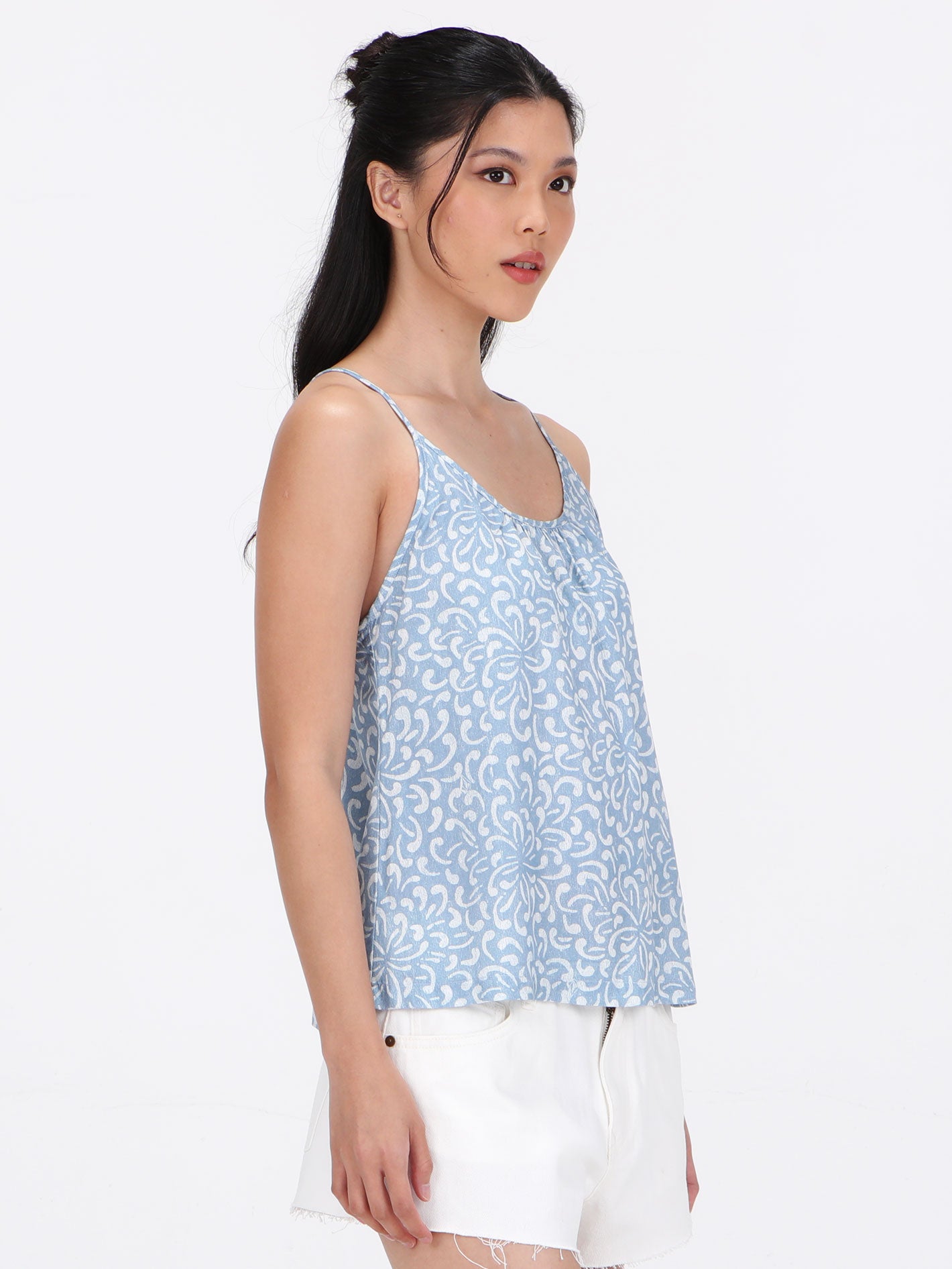 Volcom Sweet Talk Tank Top - Soft Blue