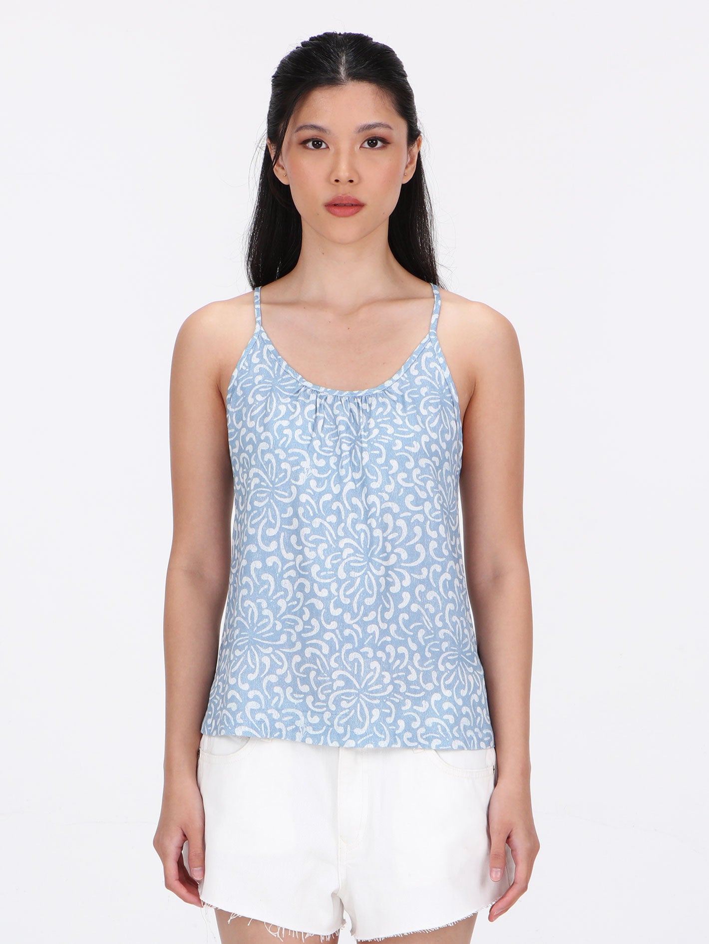 Volcom Sweet Talk Tank Top - Soft Blue
