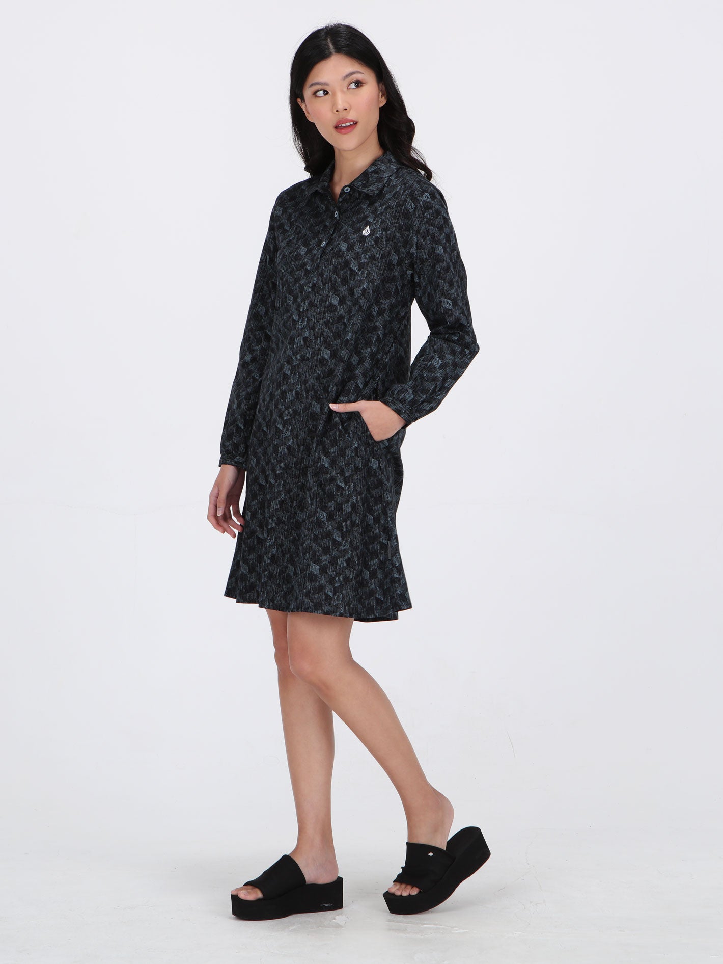 Volcom Veragen Too Dress - Tradewinds