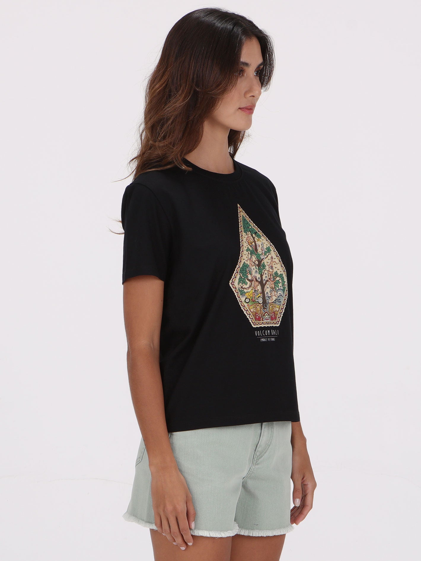 Volcom Tree Of Life Tee - Black