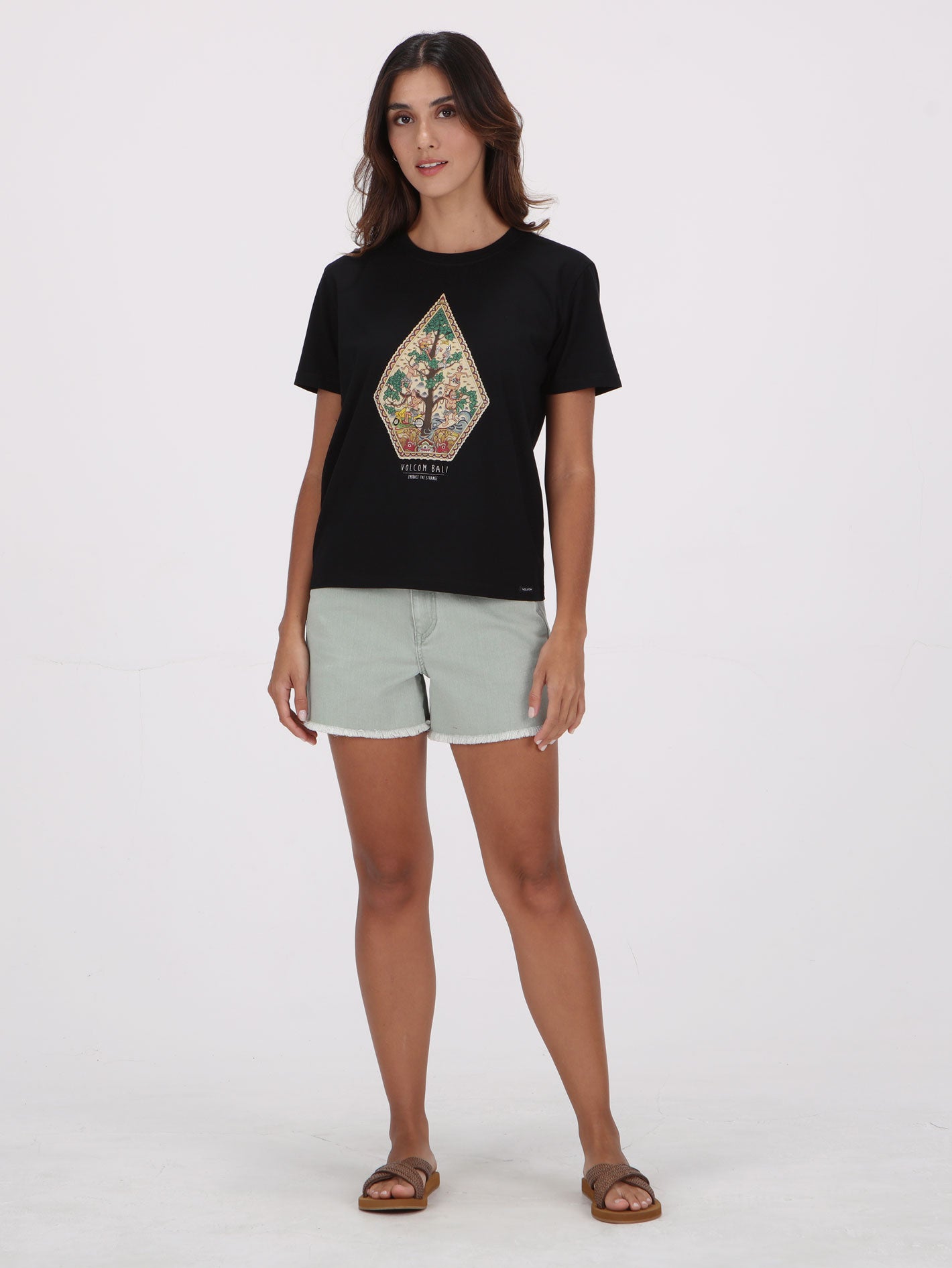 Volcom Tree Of Life Tee - Black