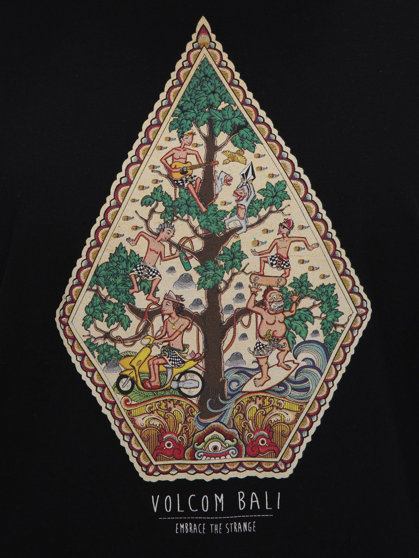 Volcom Tree Of Life Tee - Black