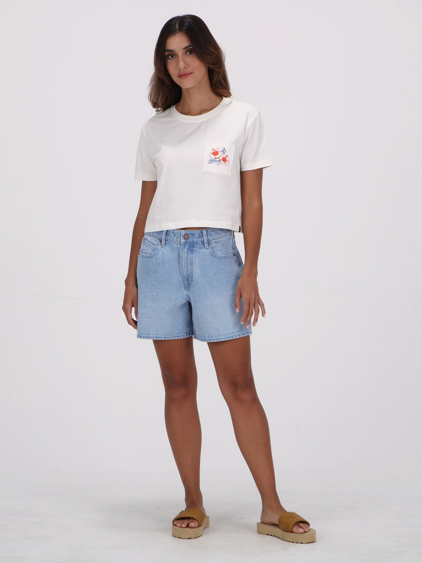 Volcom Fun In The Sun Tee - Off White