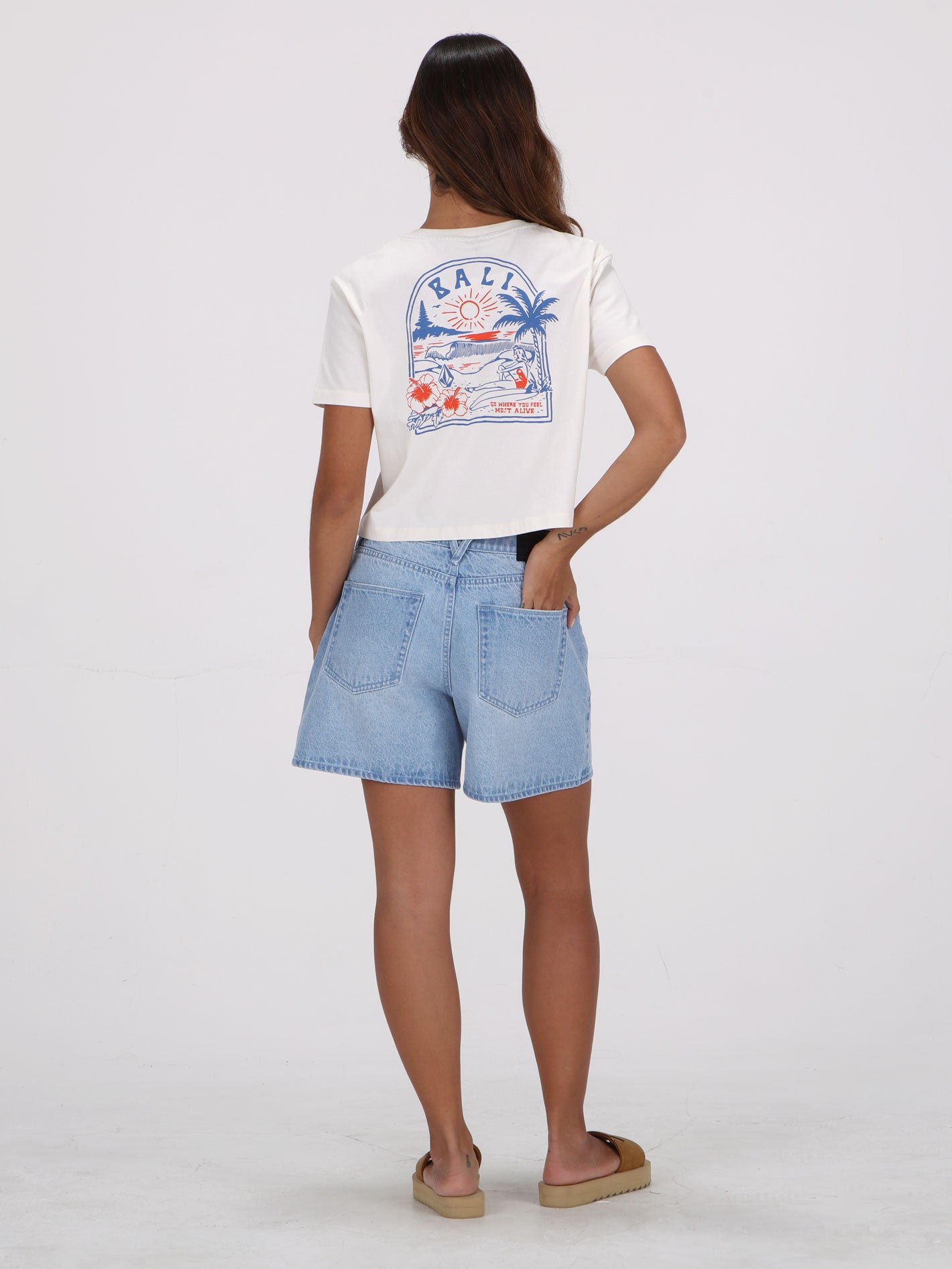 Volcom Fun In The Sun Tee - Off White