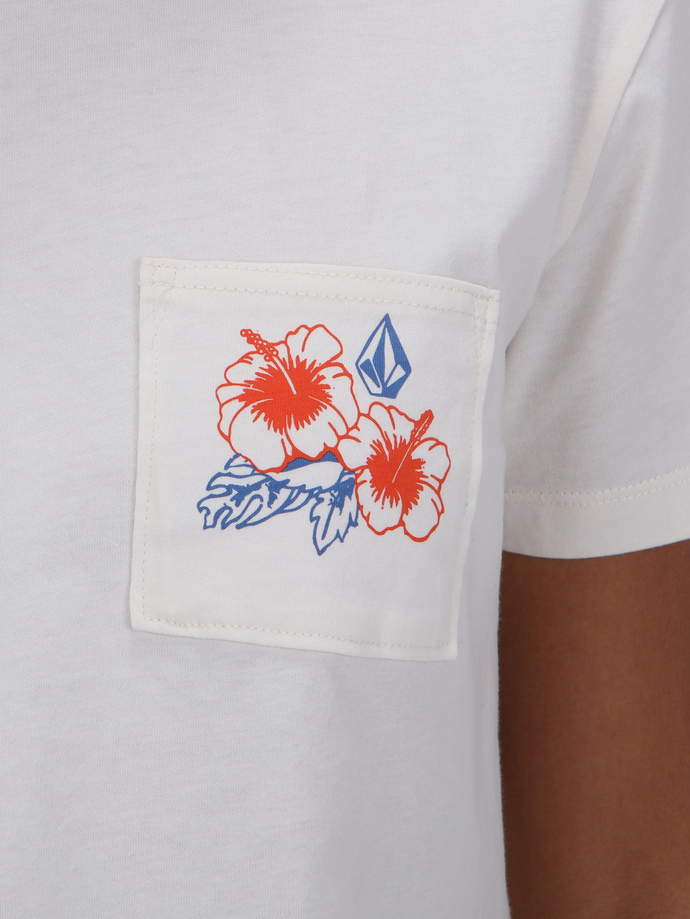Volcom Fun In The Sun Tee - Off White