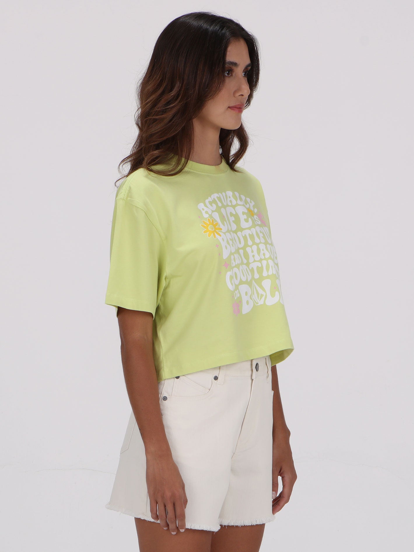 Volcom Beautifuly Tee - Island Green