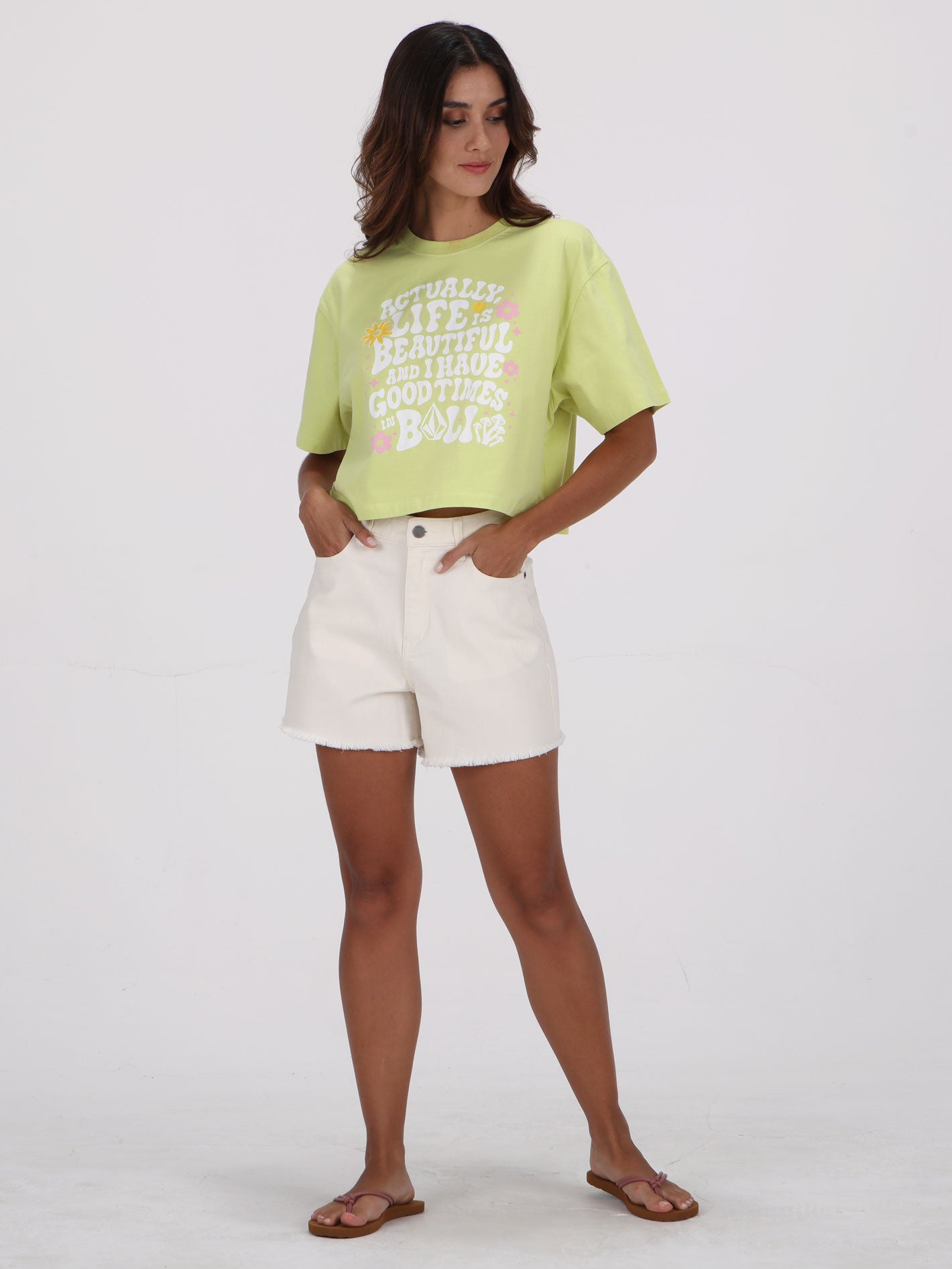 Volcom Beautifuly Tee - Island Green