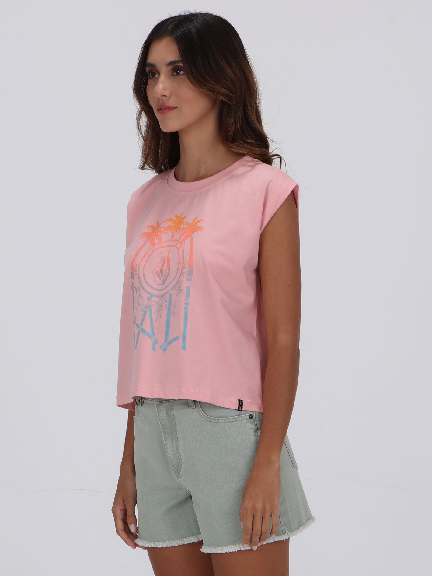 Volcom Bamboo Tee - Guava