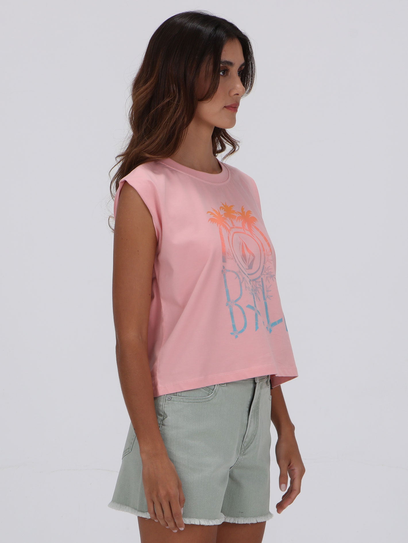 Volcom Bamboo Tee - Guava