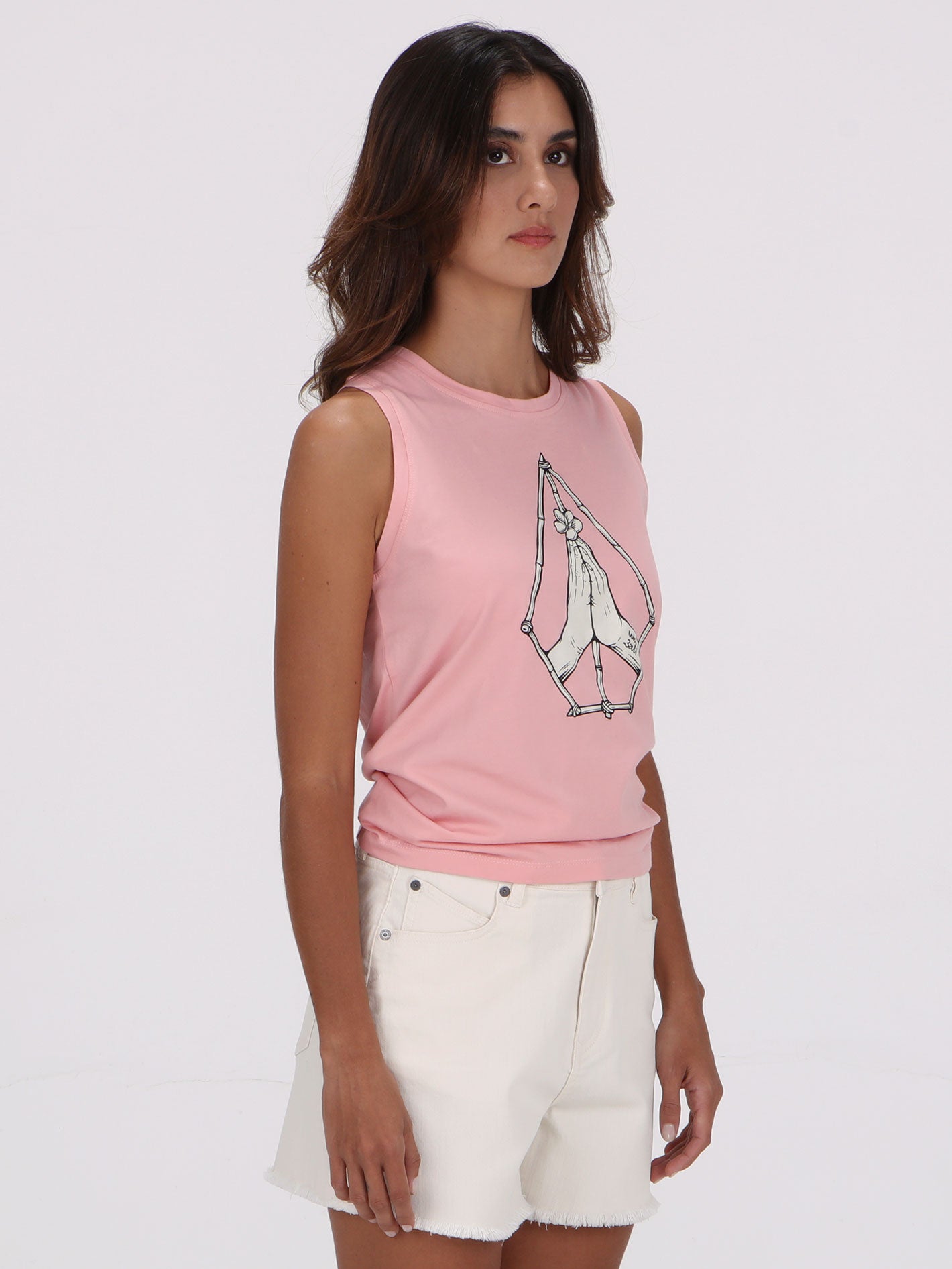 Volcom Peacehand Tee - Guava