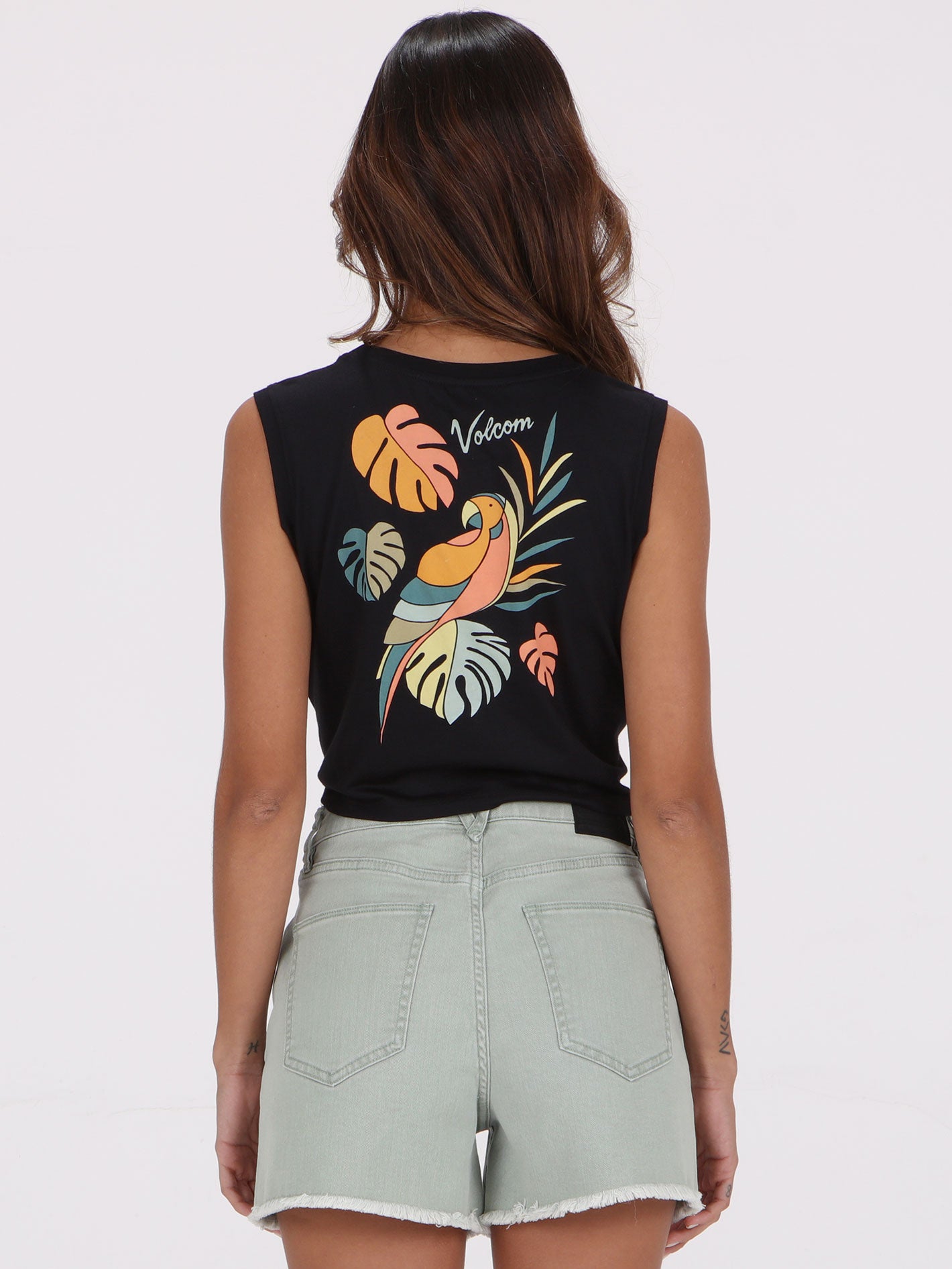 Volcom Happy Birdie Tee - Black