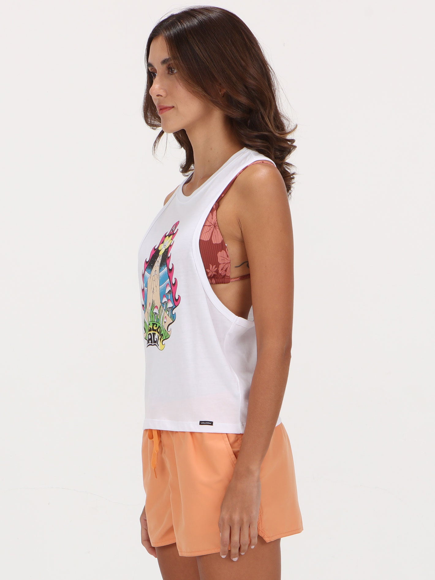 Volcom Stonelusion Tee - White