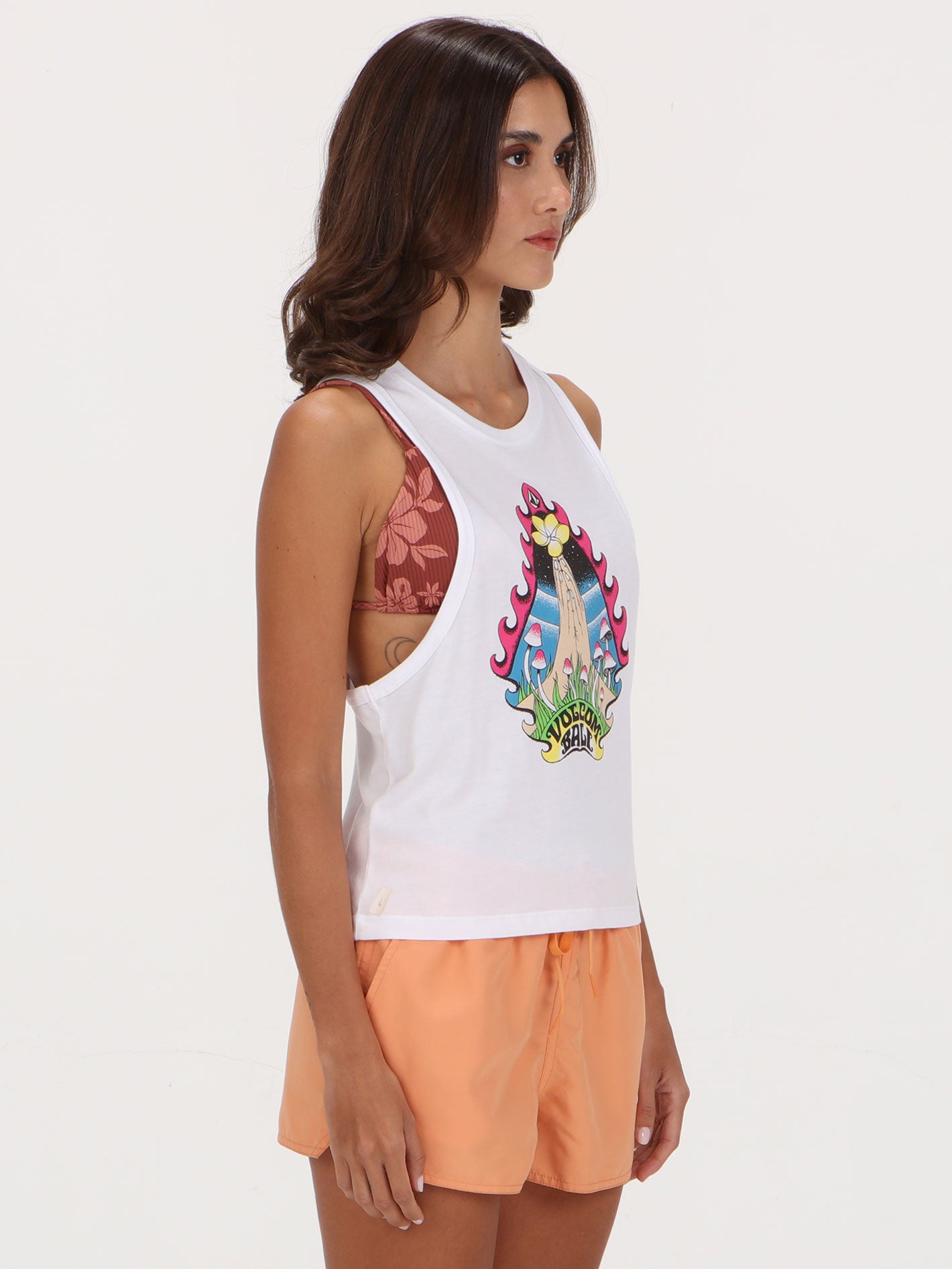 Volcom Stonelusion Tee - White