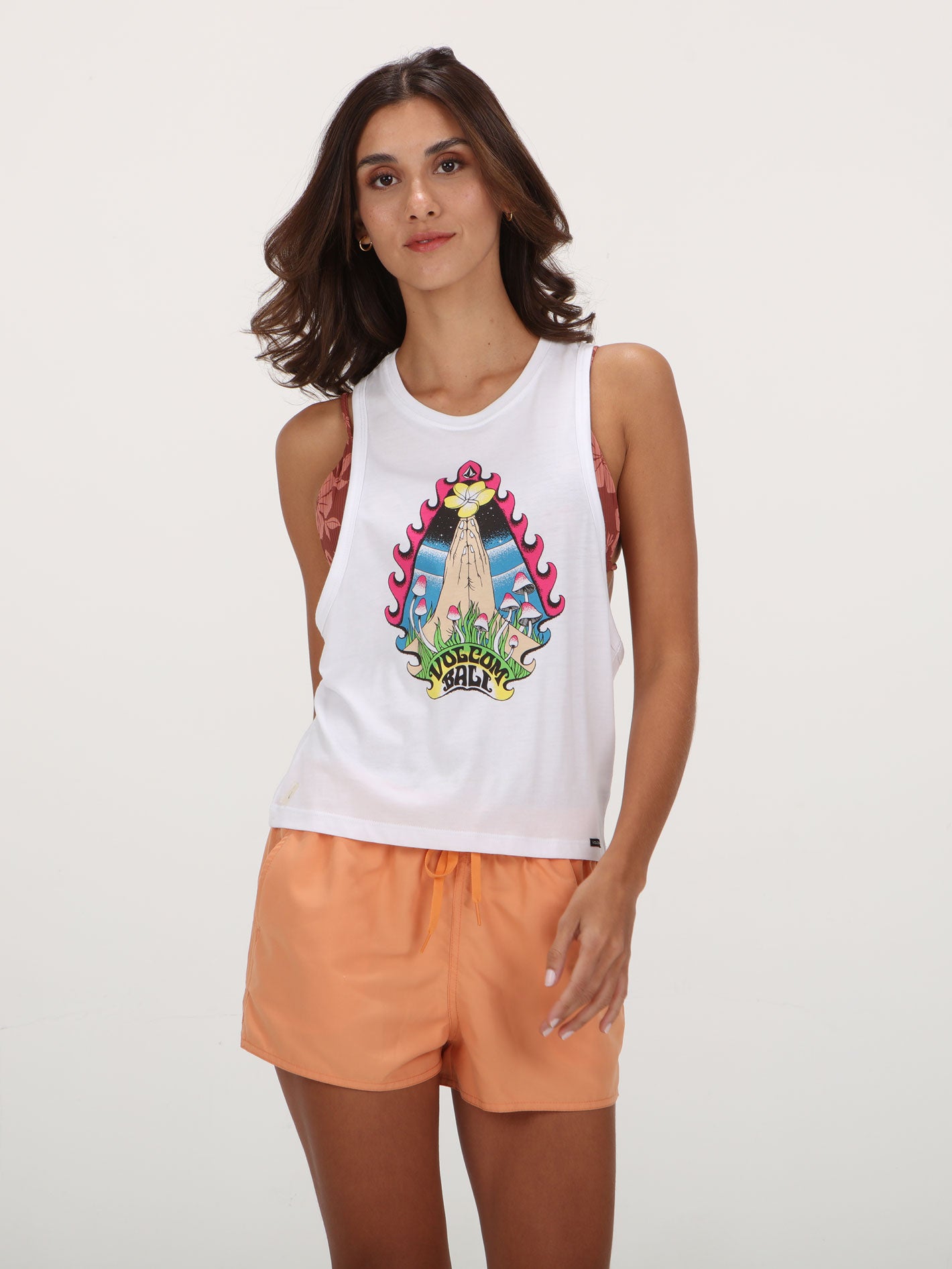 Volcom Stonelusion Tee - White