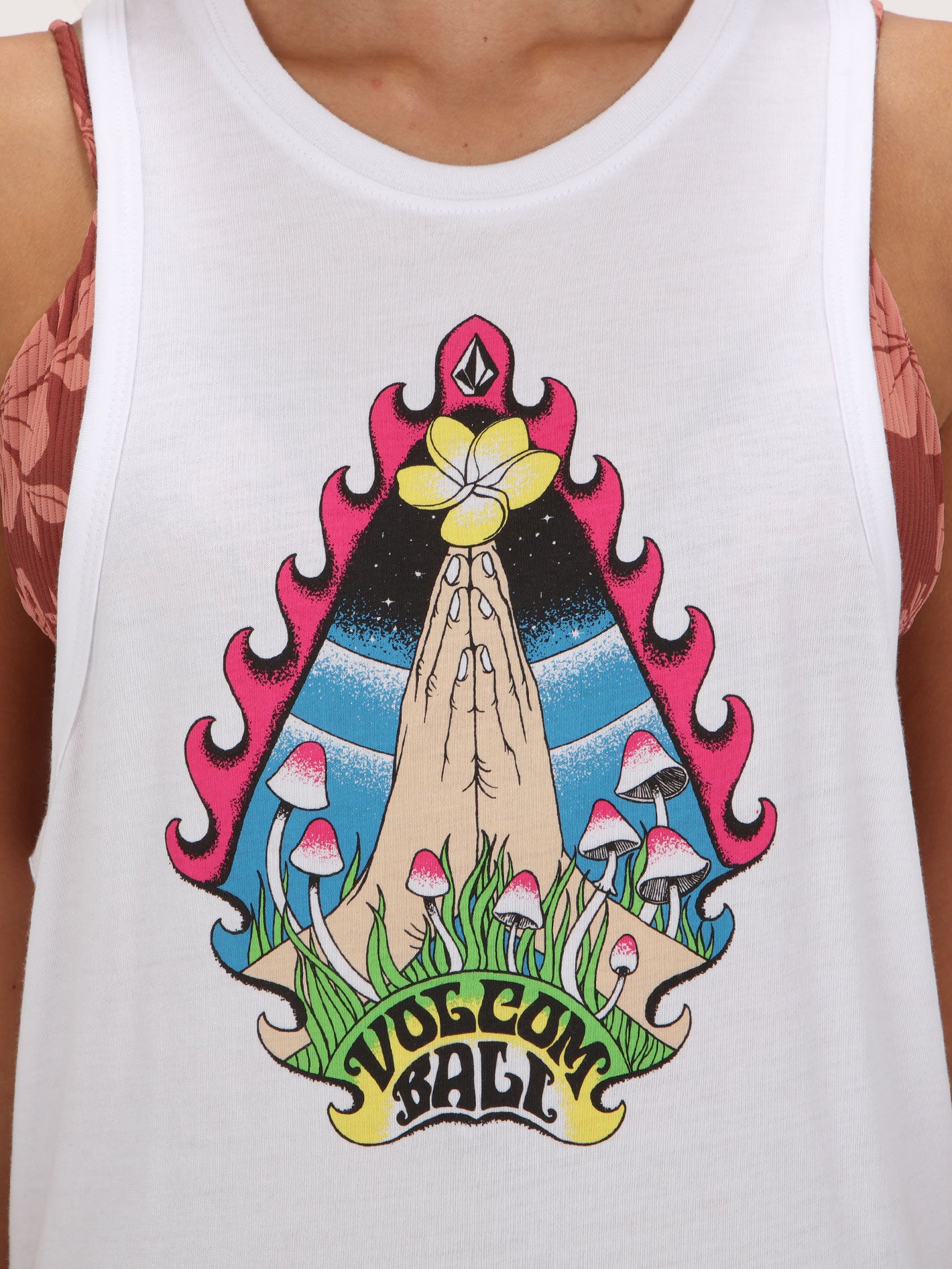 Volcom Stonelusion Tee - White