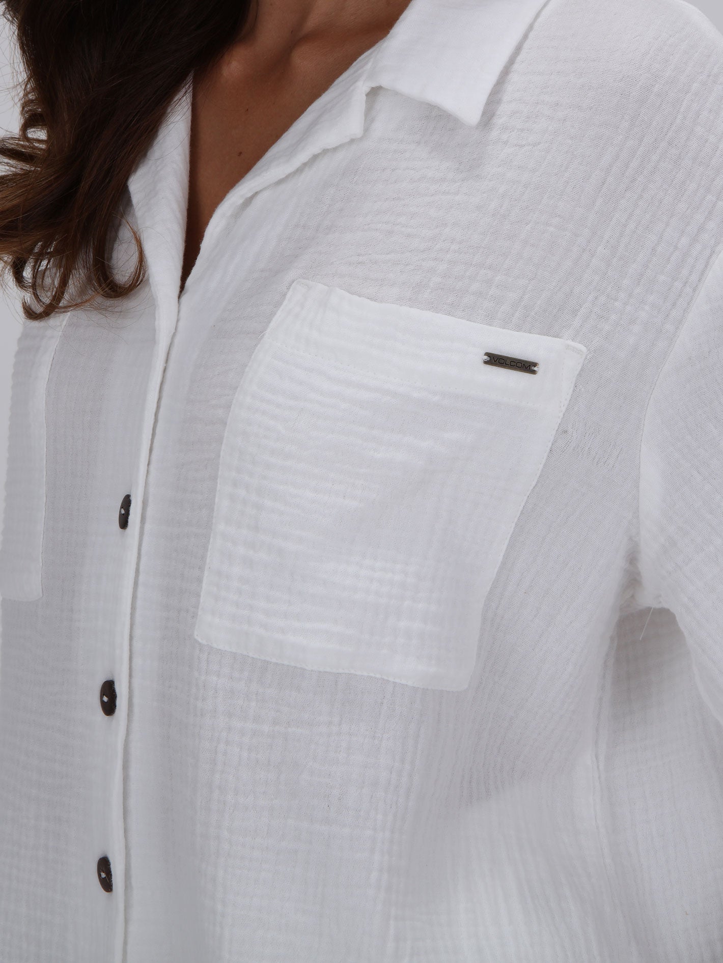 Volcom Layover Shirt - Off White