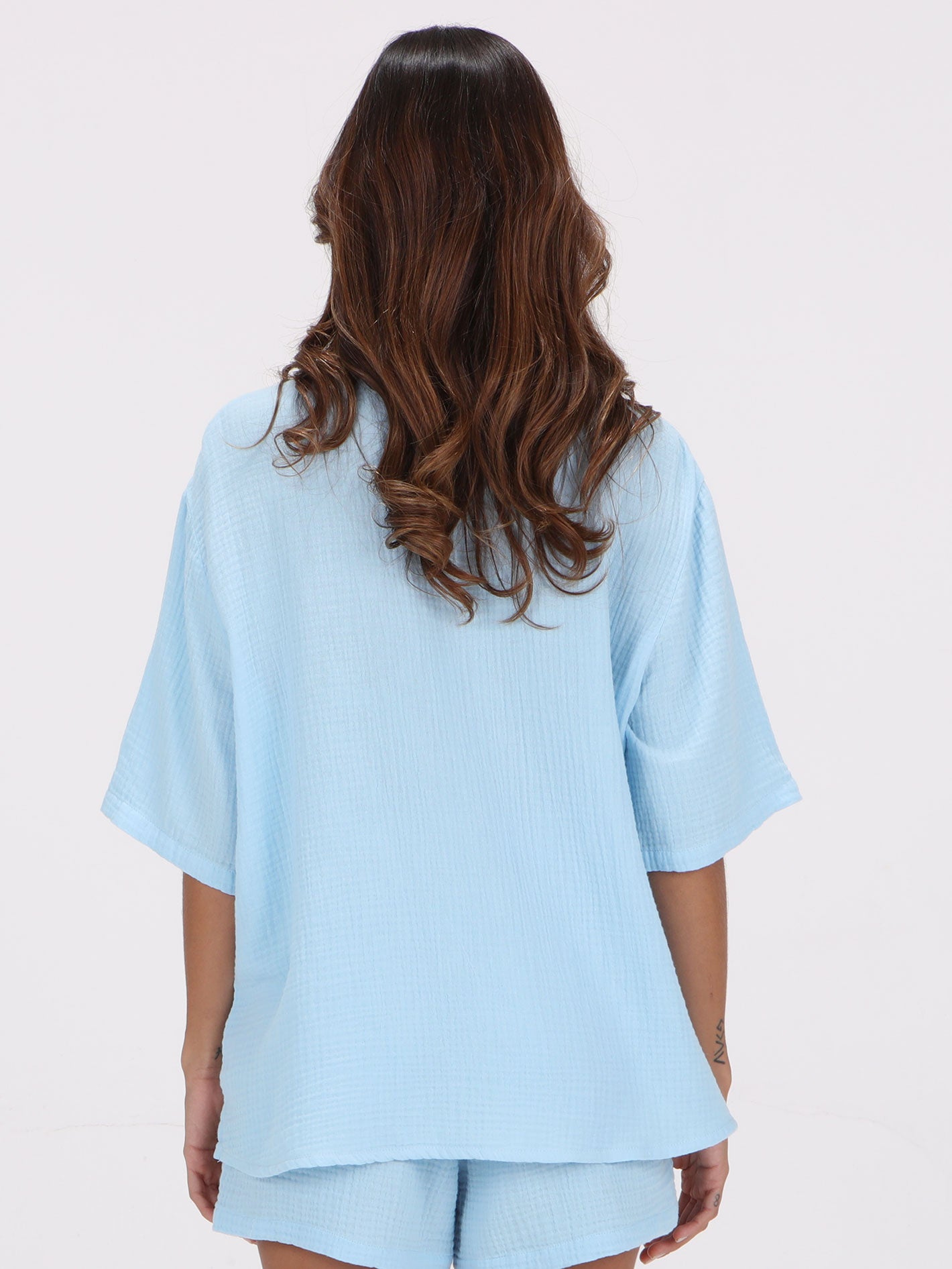 Volcom Layover Shirt - Soft Blue