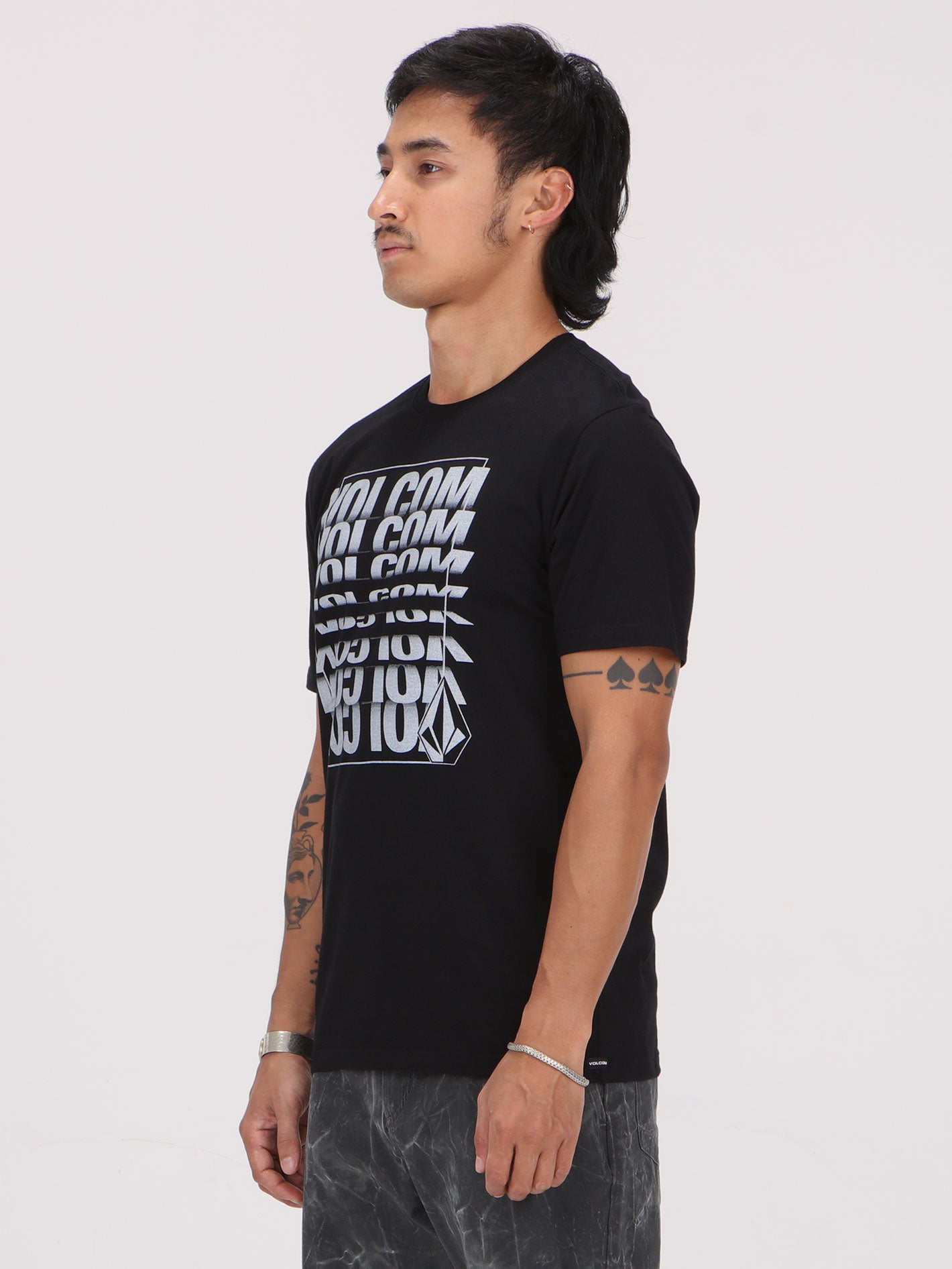 Volcom Flip Thru Tee - Black