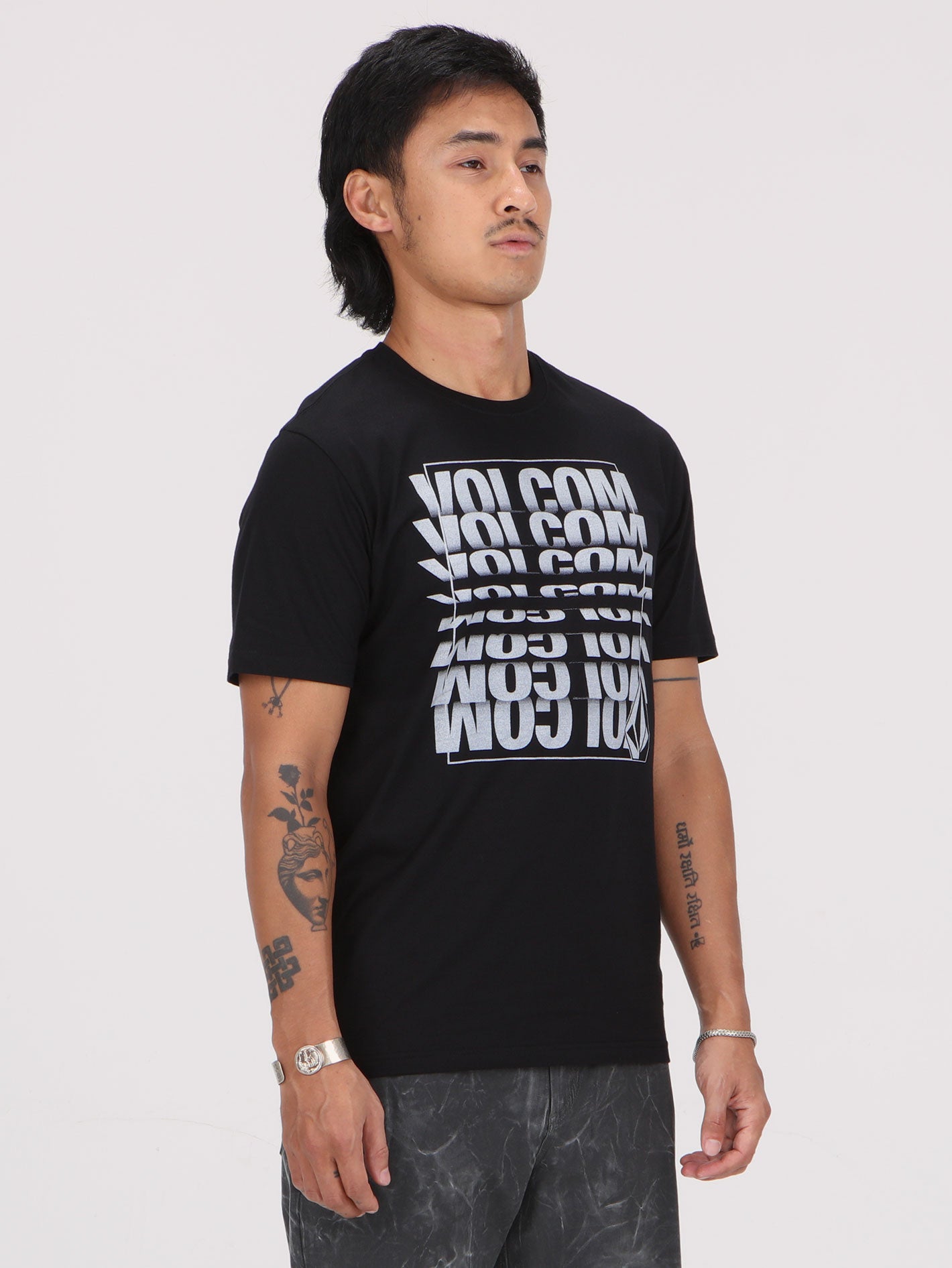 Volcom Flip Thru Tee - Black
