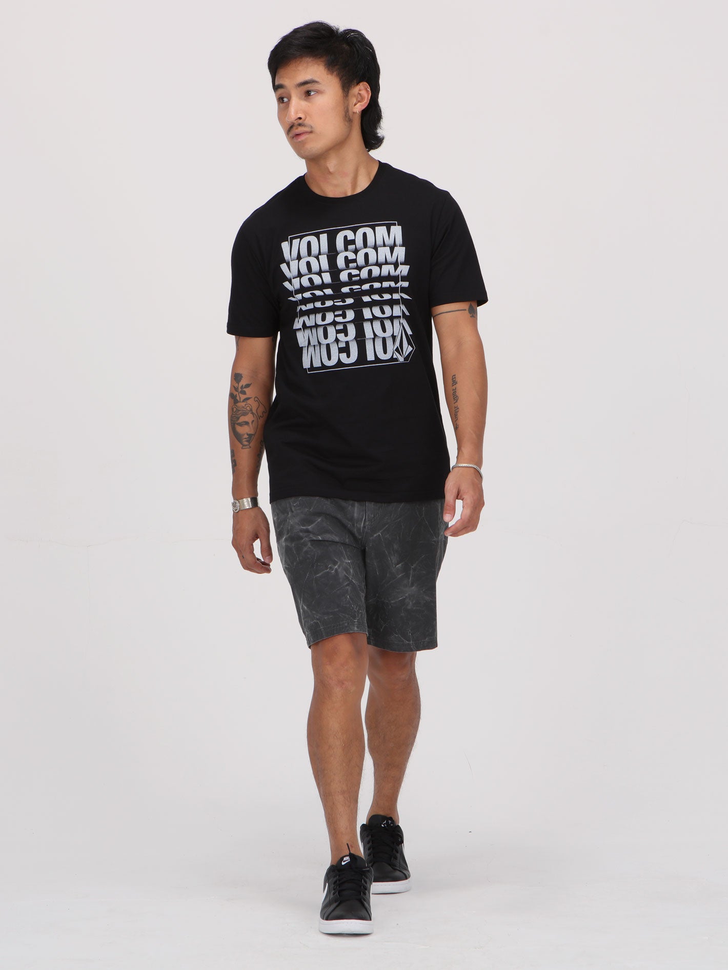Volcom Flip Thru Tee - Black