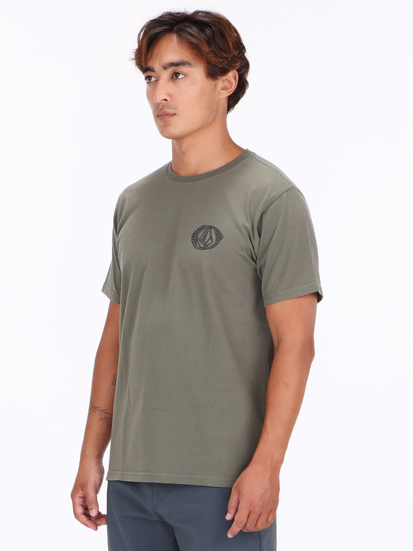 Volcom Scramble Stone Tee - Dusty Olive