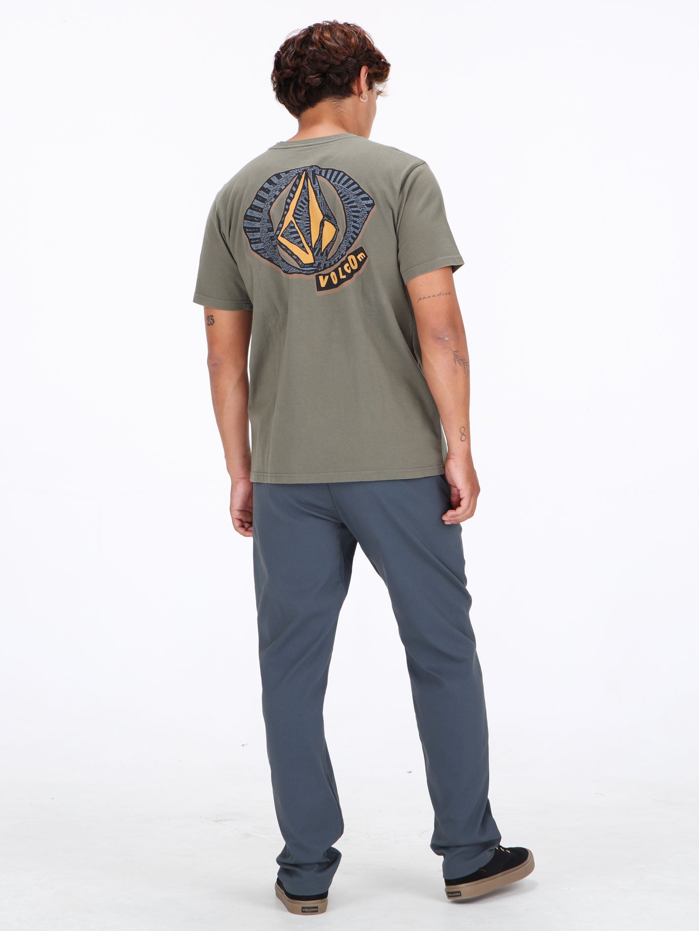 Volcom Scramble Stone Tee - Dusty Olive