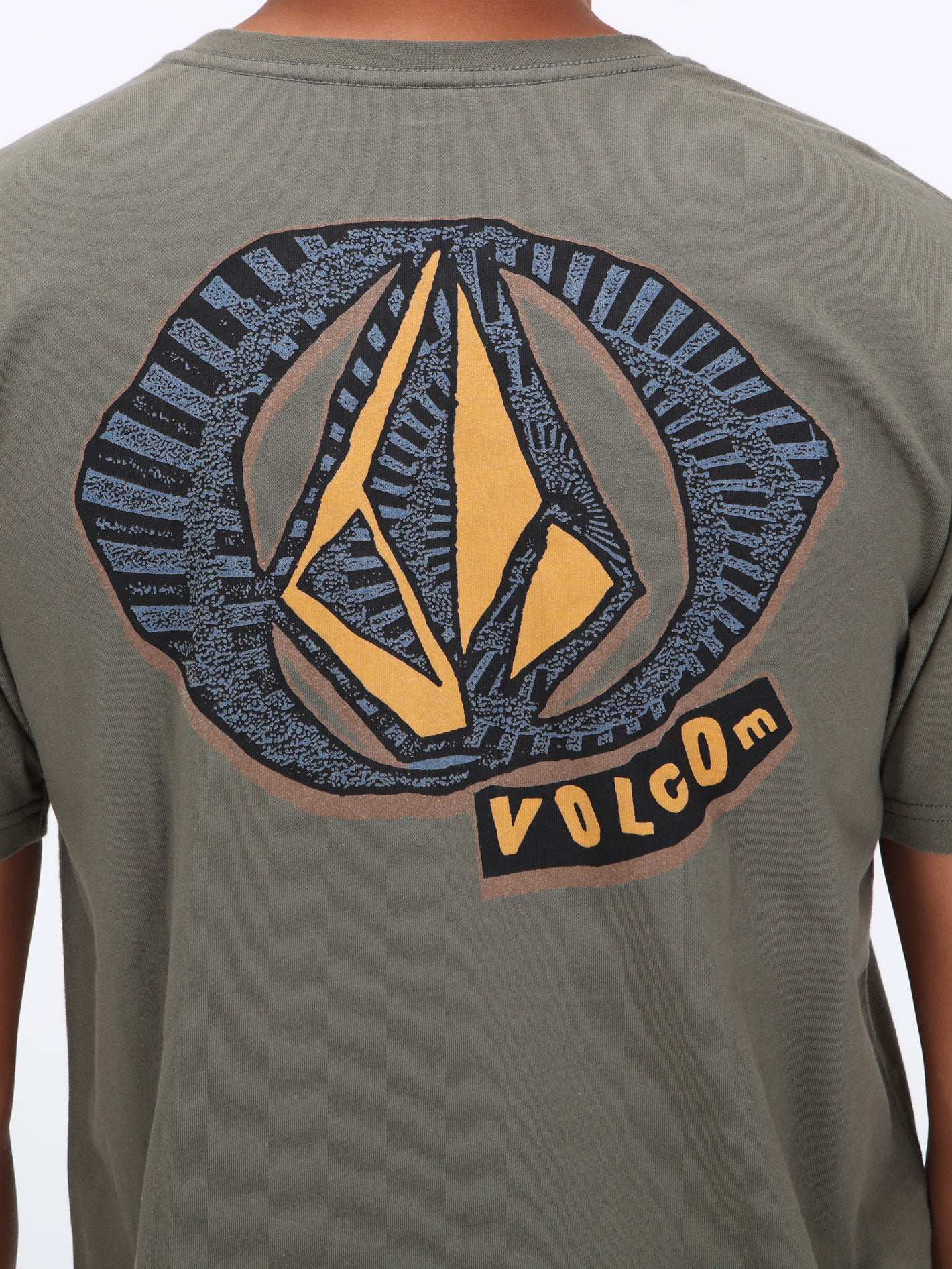 Volcom Scramble Stone Tee - Dusty Olive