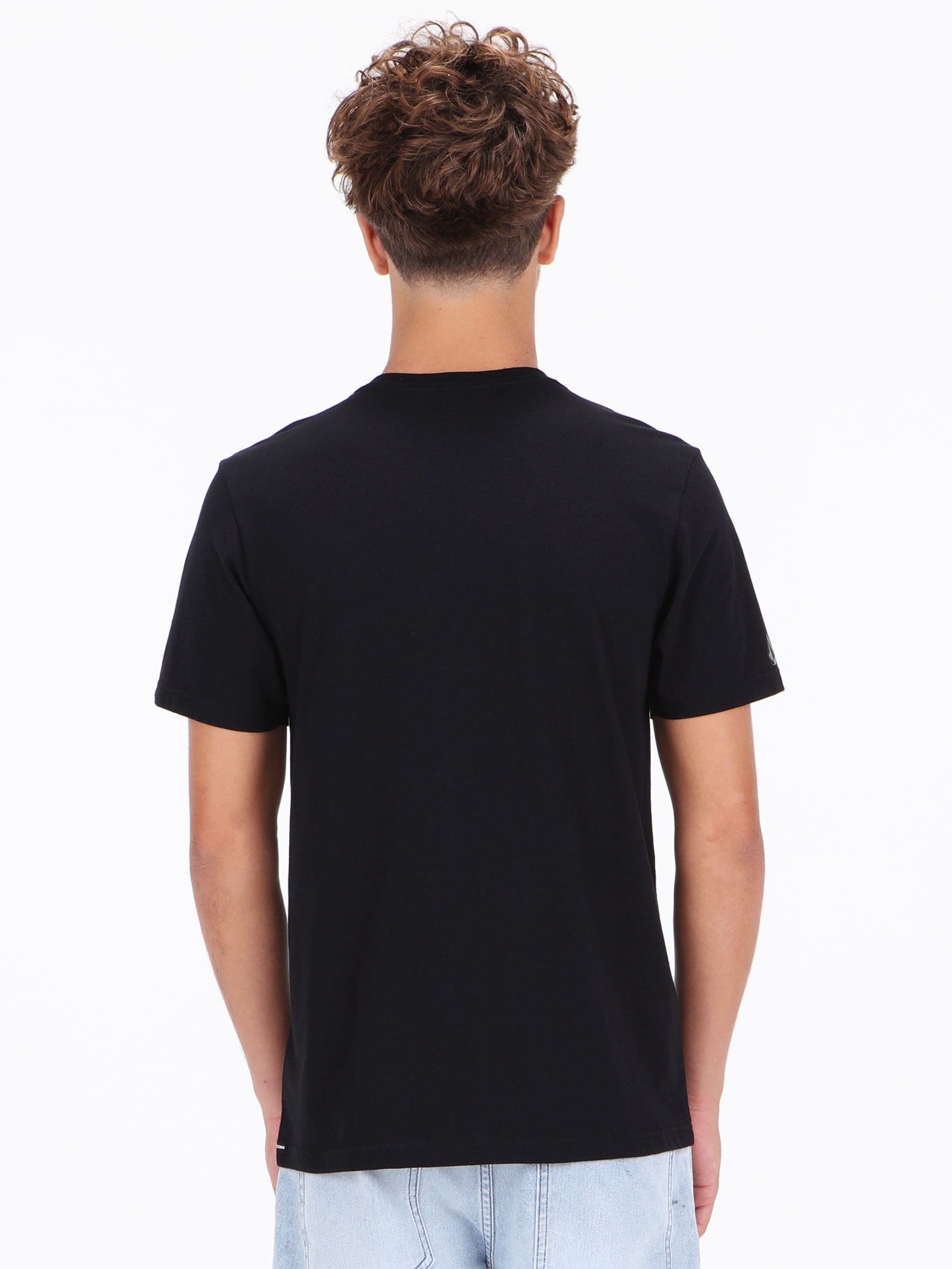 Volcom Peeking Euro Tee - Black