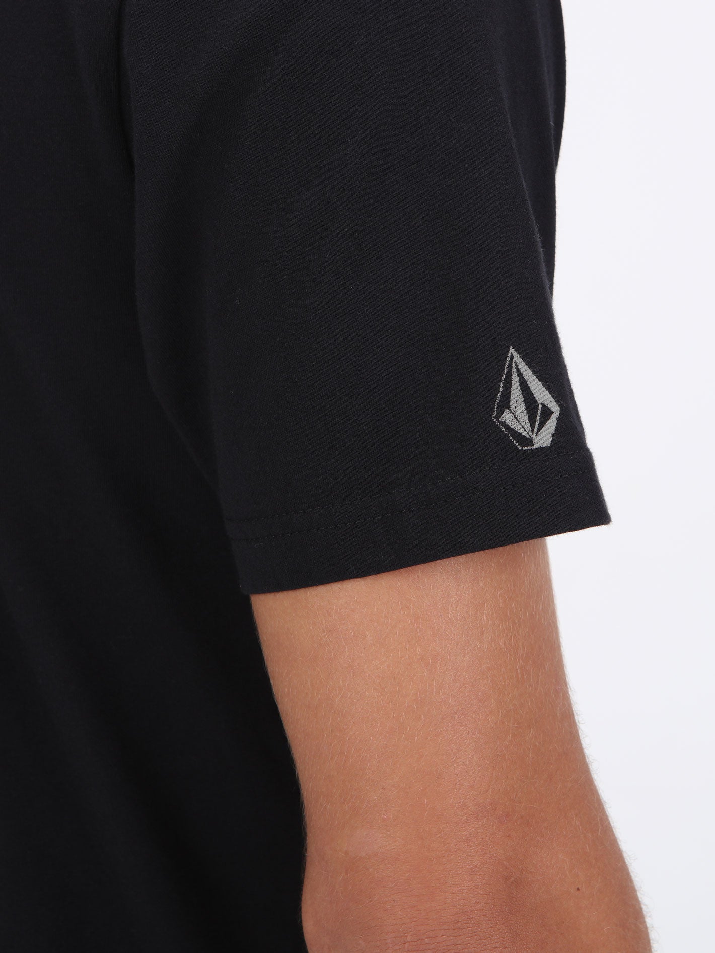 Volcom Peeking Euro Tee - Black