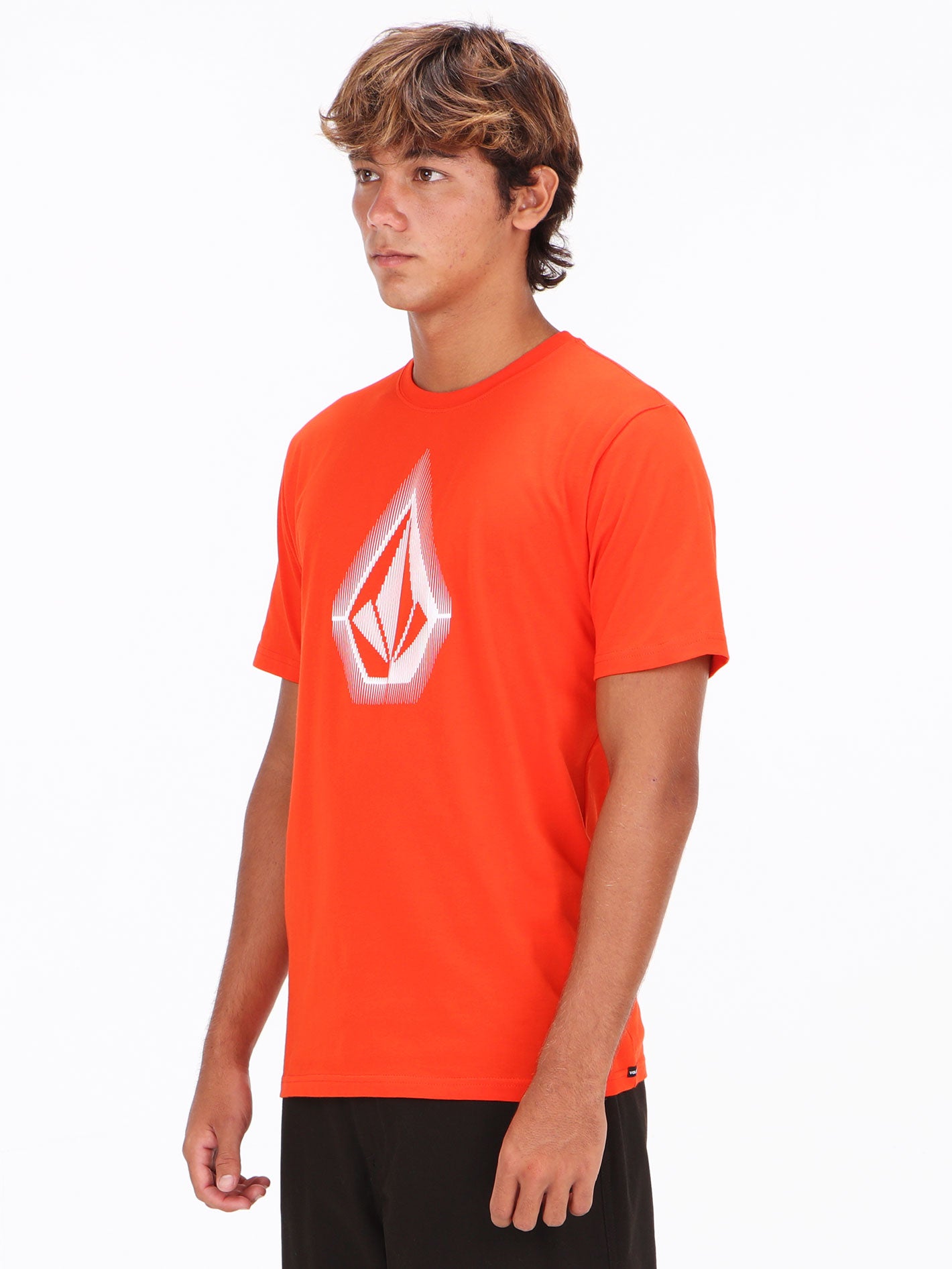 Volcom Needles Stone Tee - Ribbon Red